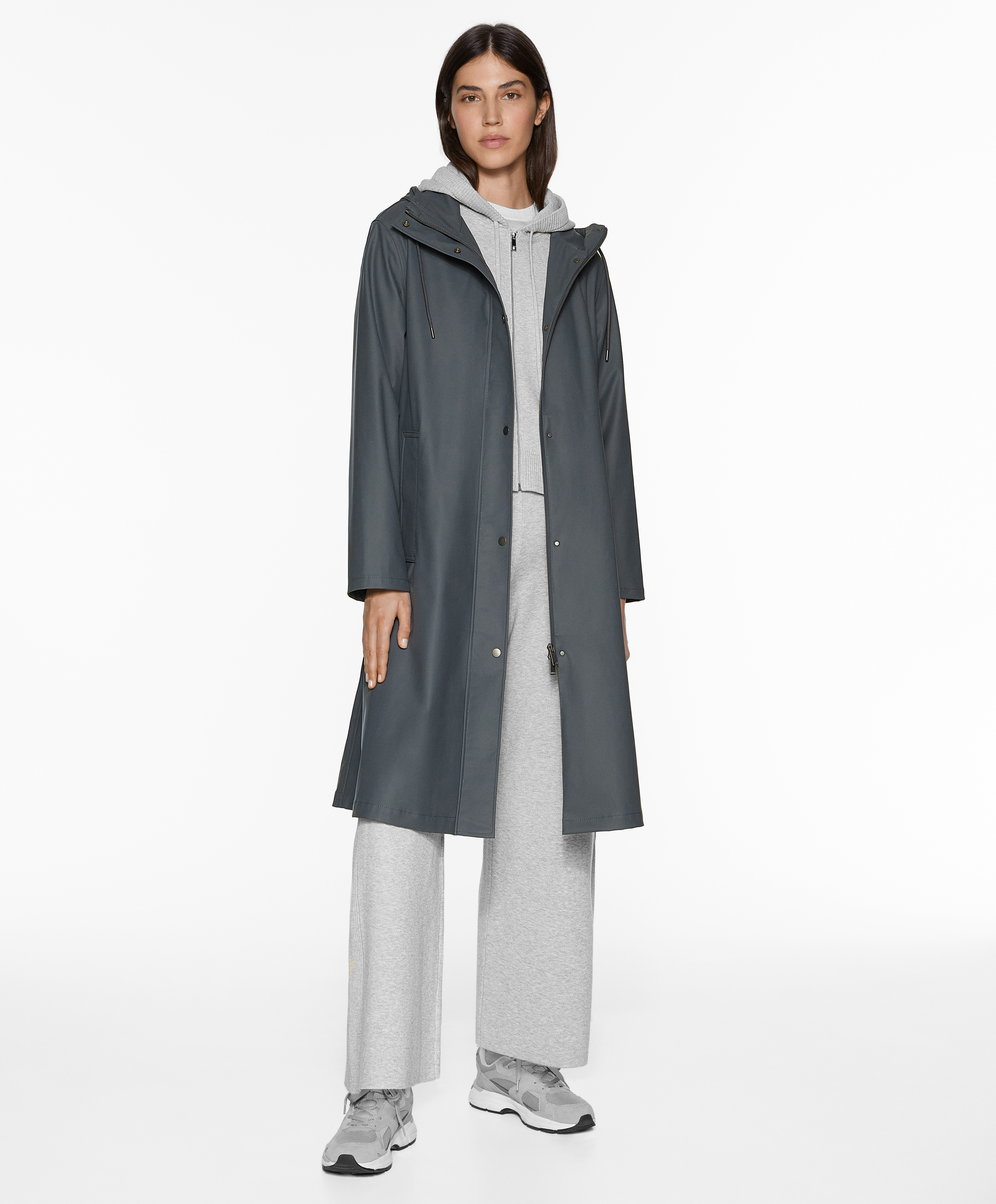 Long 3k water-resistant jacket