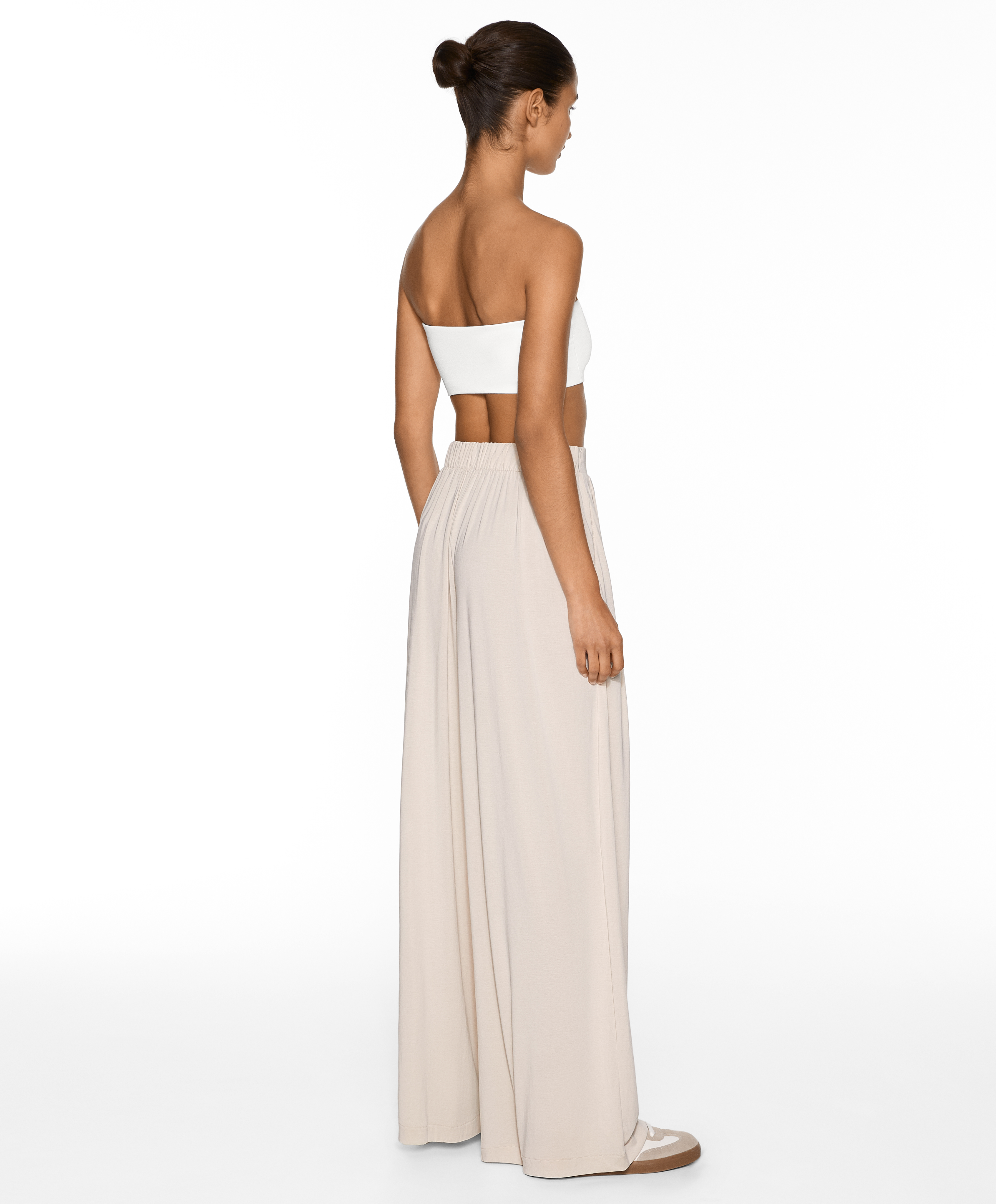 Bandeau bra with modal