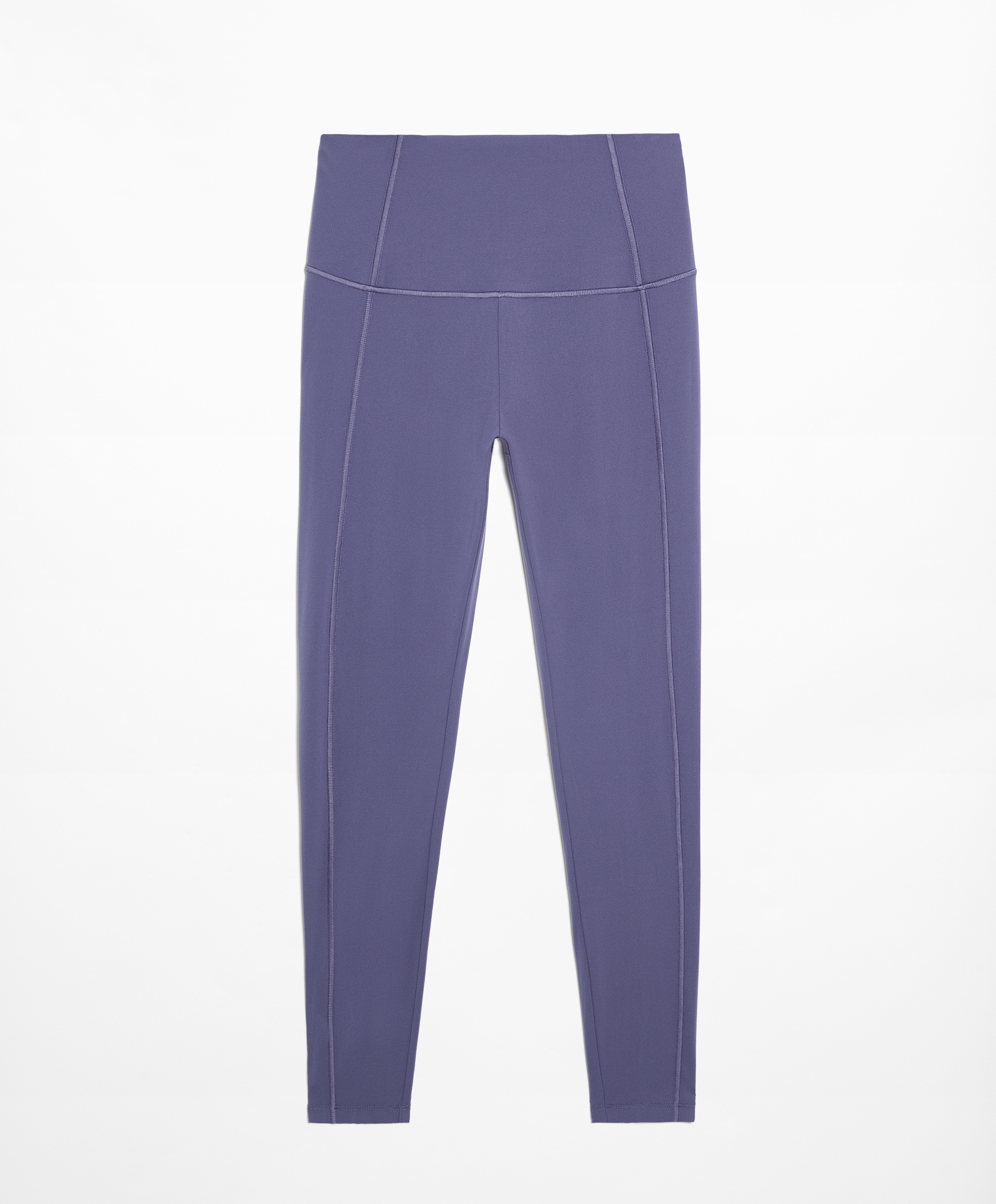 Comfortlux super-high-rise 65cm ankle-length leggings with overlocking detail