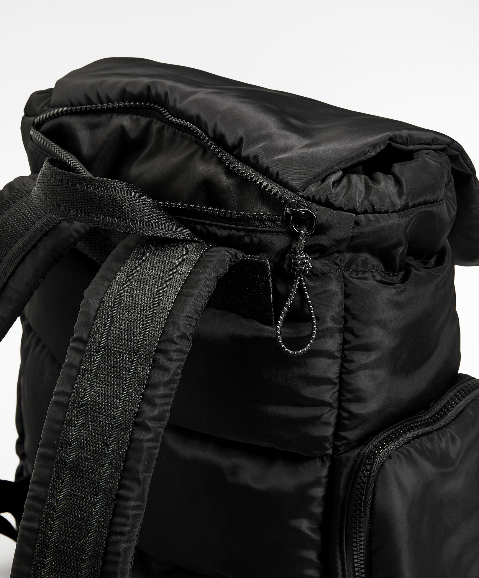 Quilted backpack