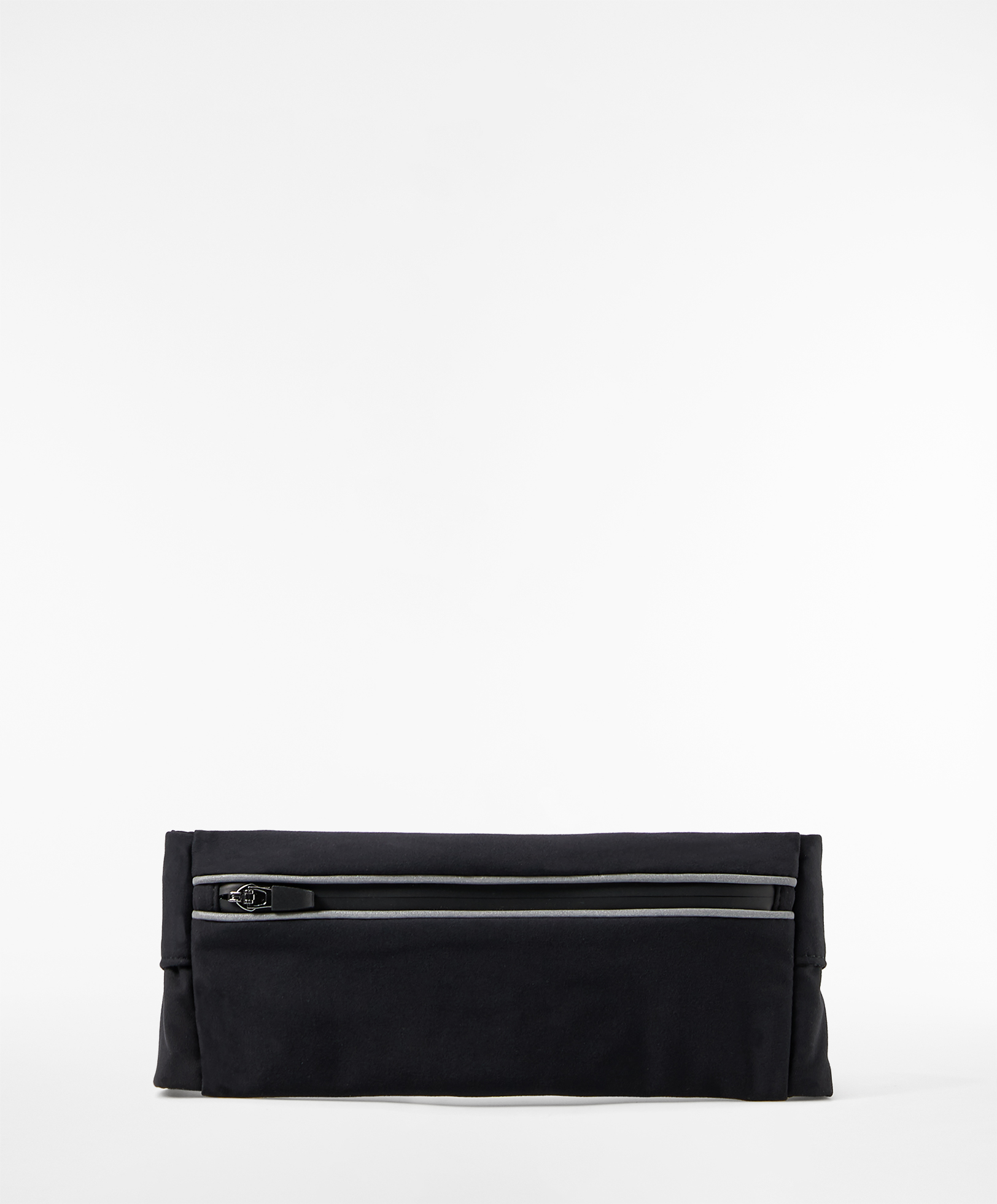 Water-repellent, adjustable running belt bag