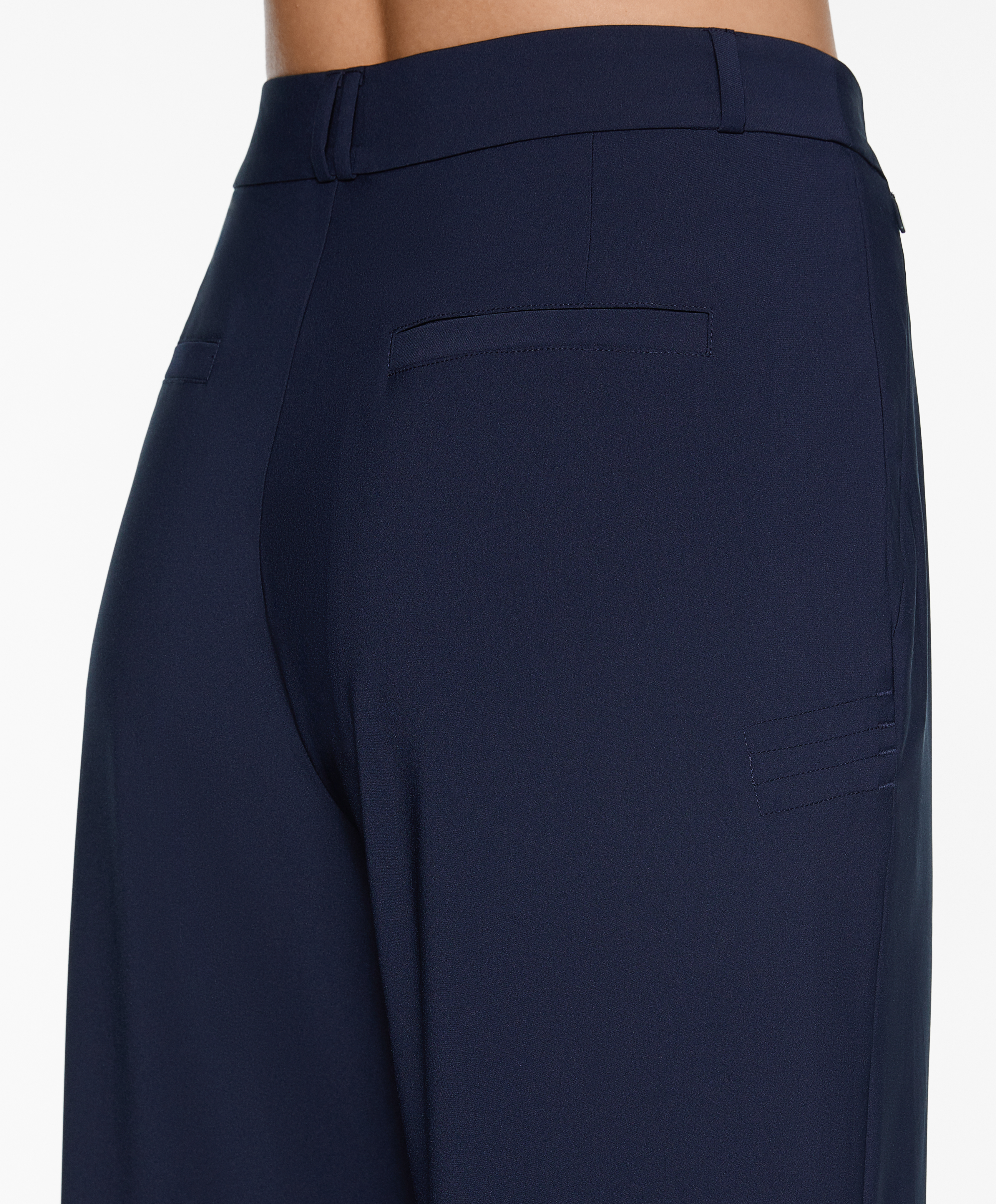 Straight-leg technical trousers