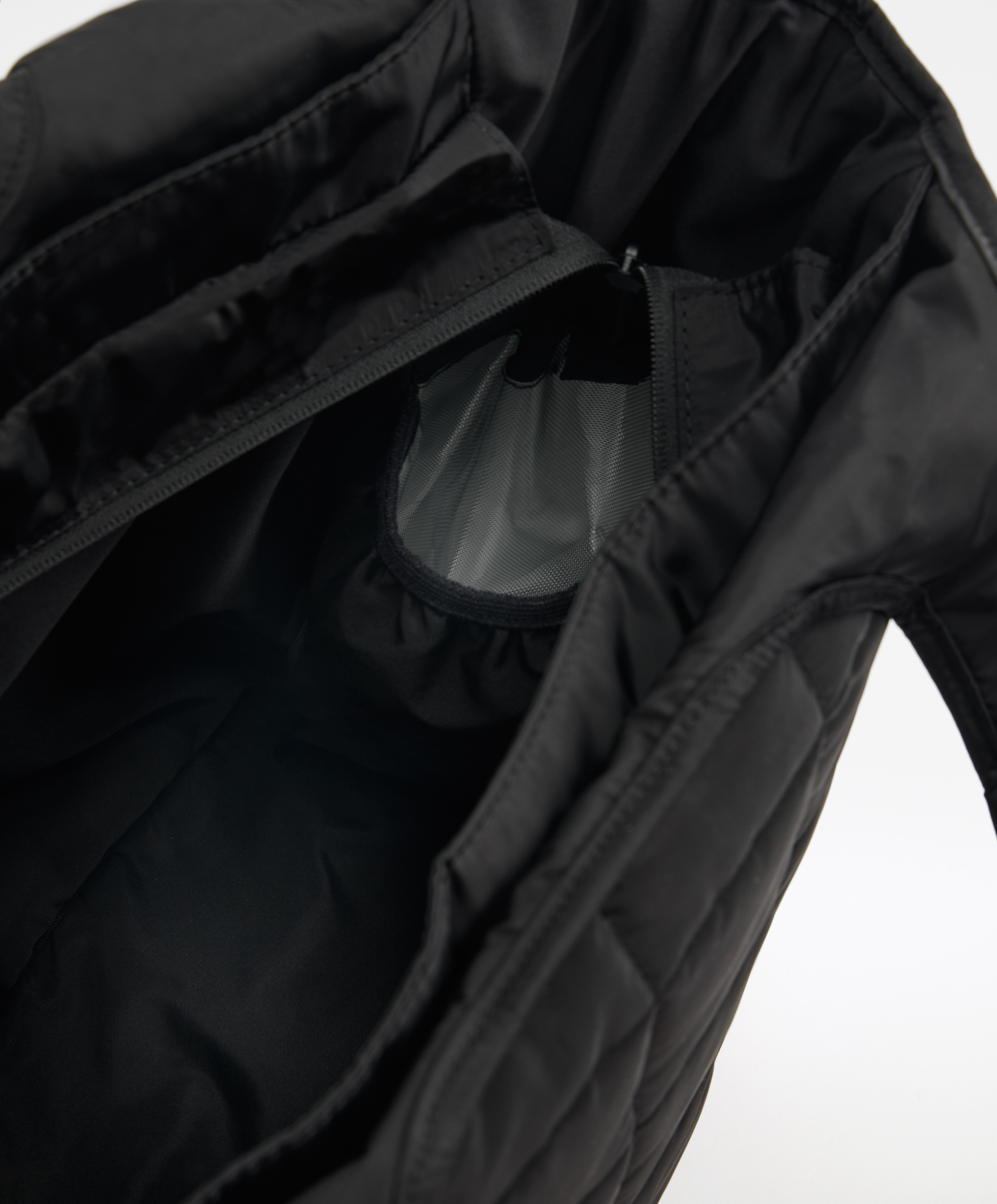 Padded bag with thermal pocket