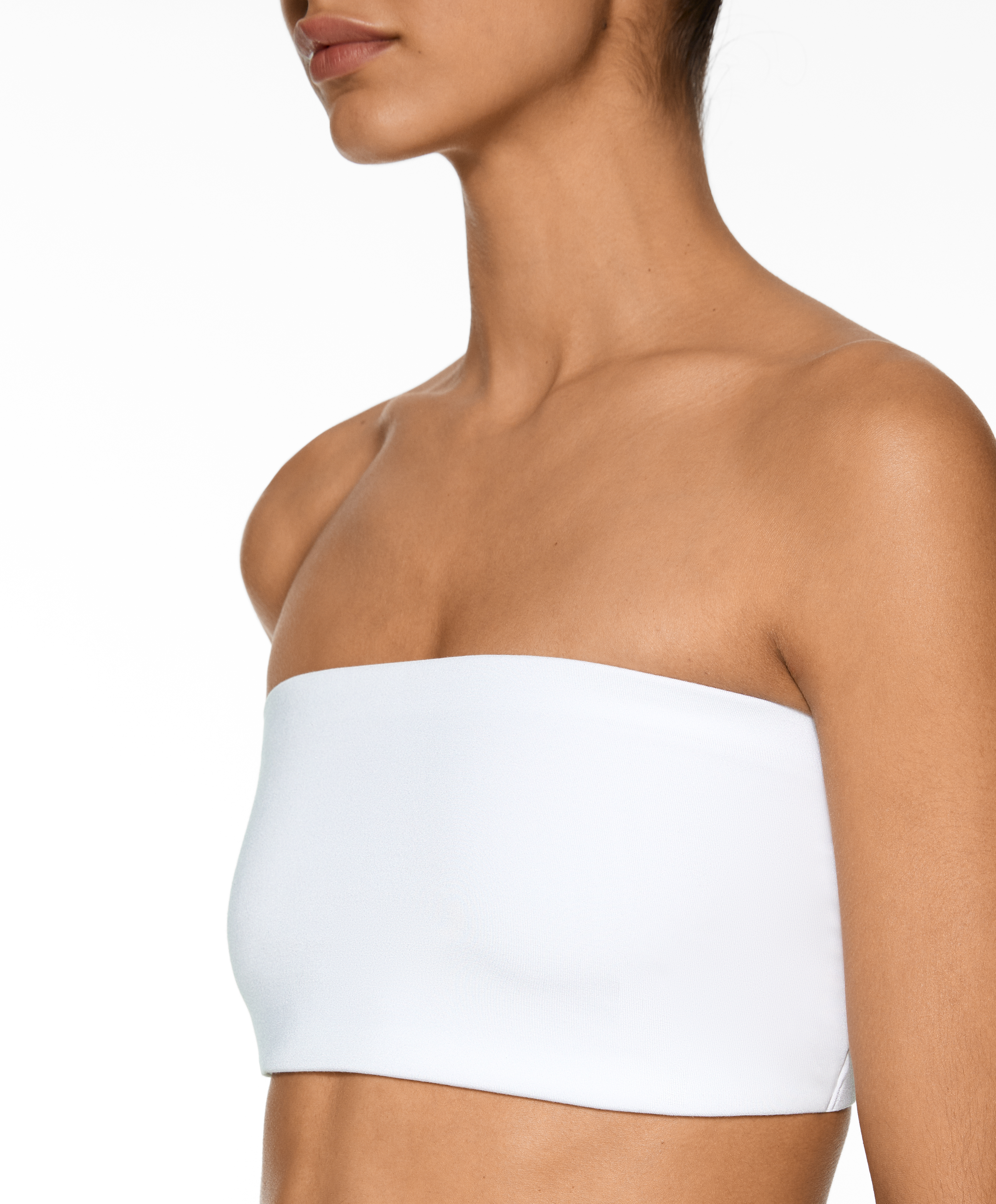 Bandeau bra with modal