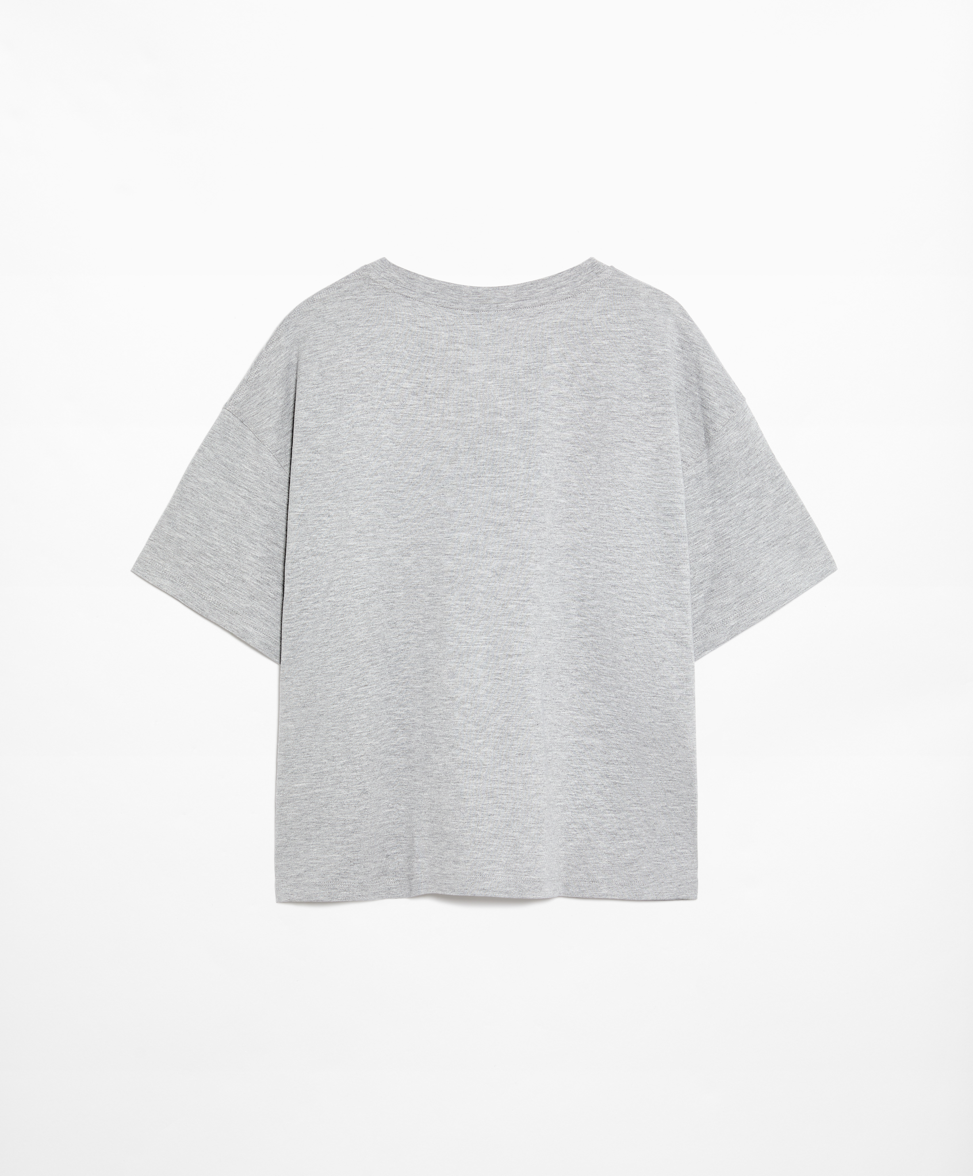 Short sleeve cotton blend T-shirt