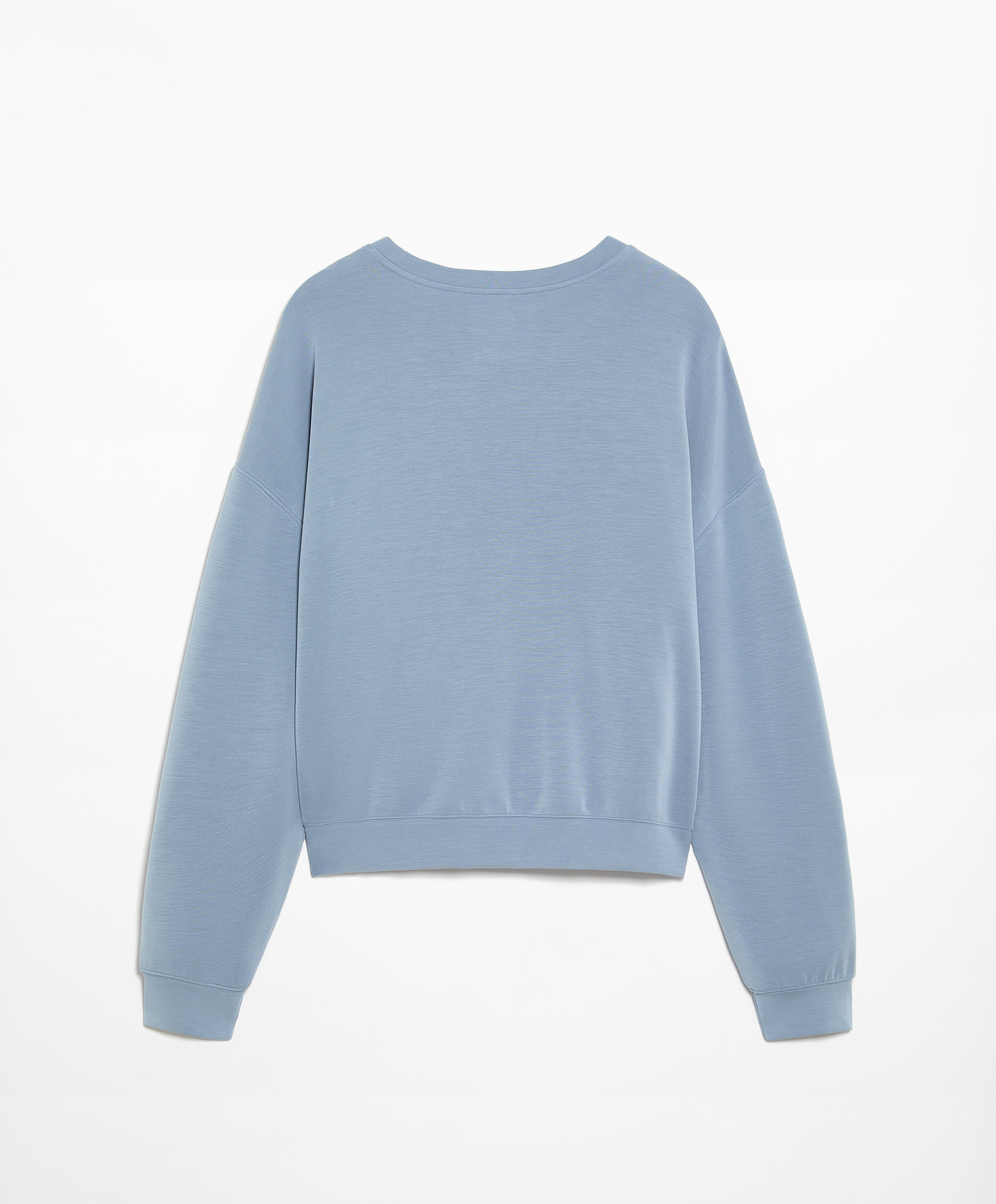 Crop sweatshirt with modal