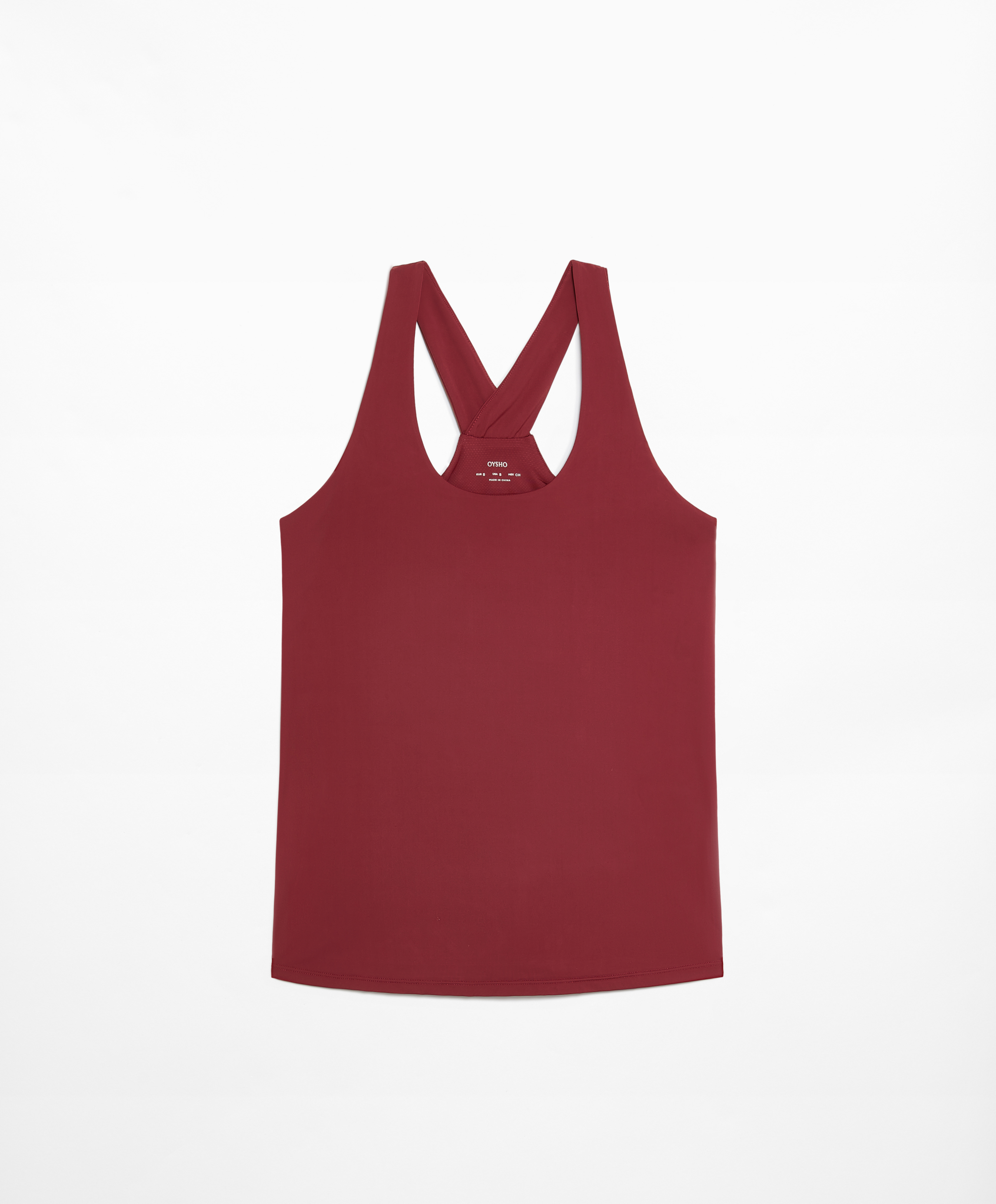 Wide-strap technical top