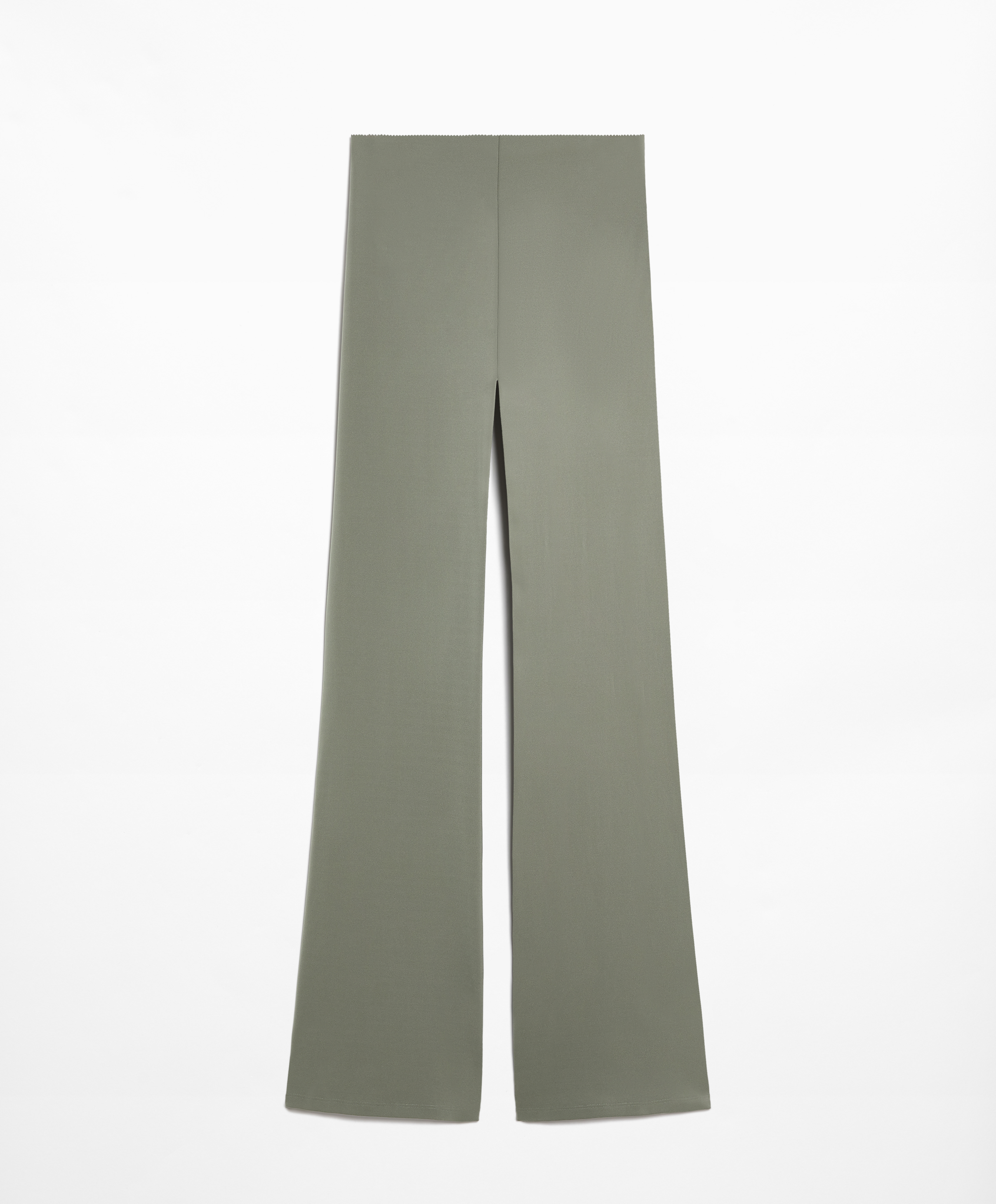Raise up core control compressive flare trousers