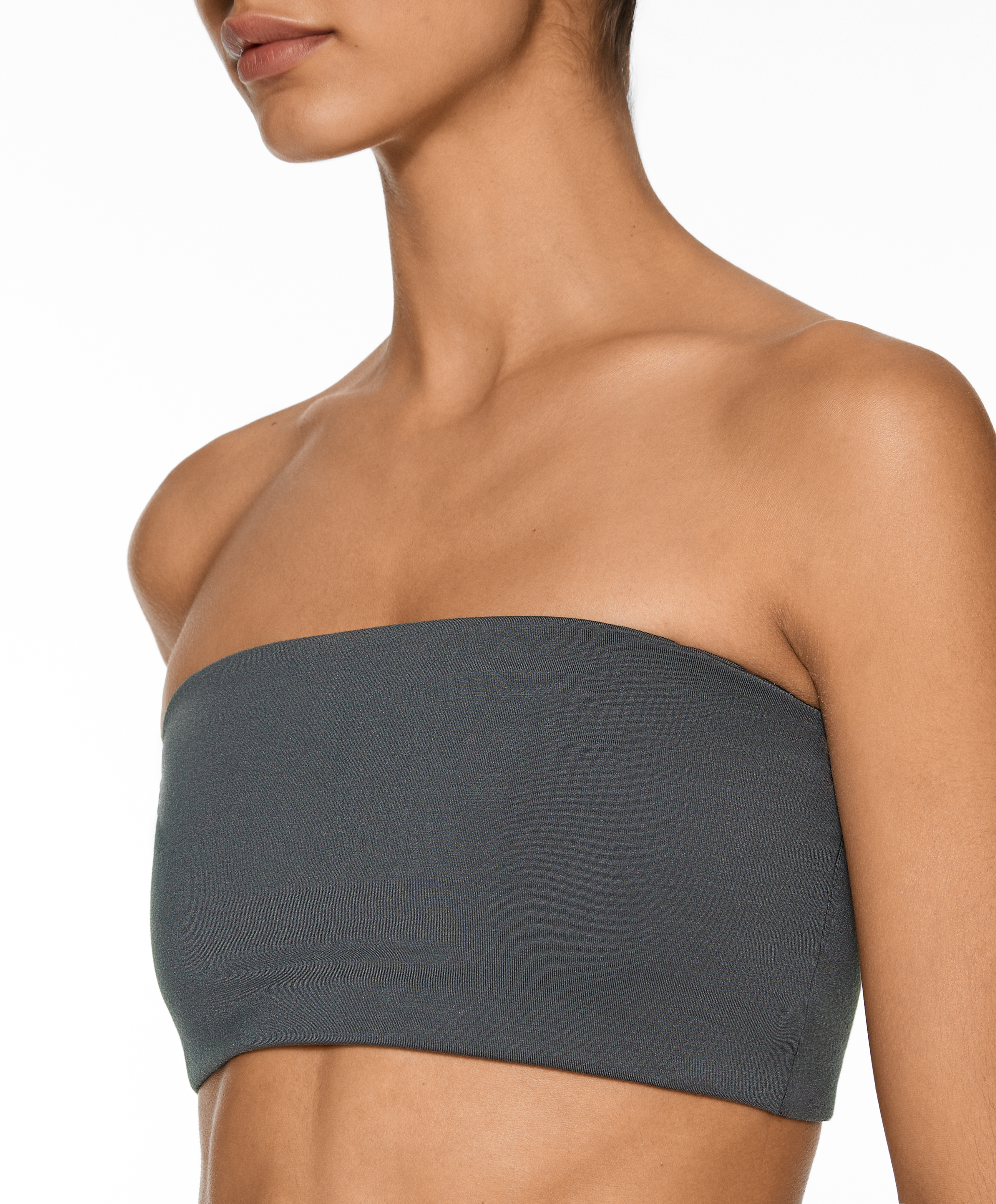 Bandeau bra with modal
