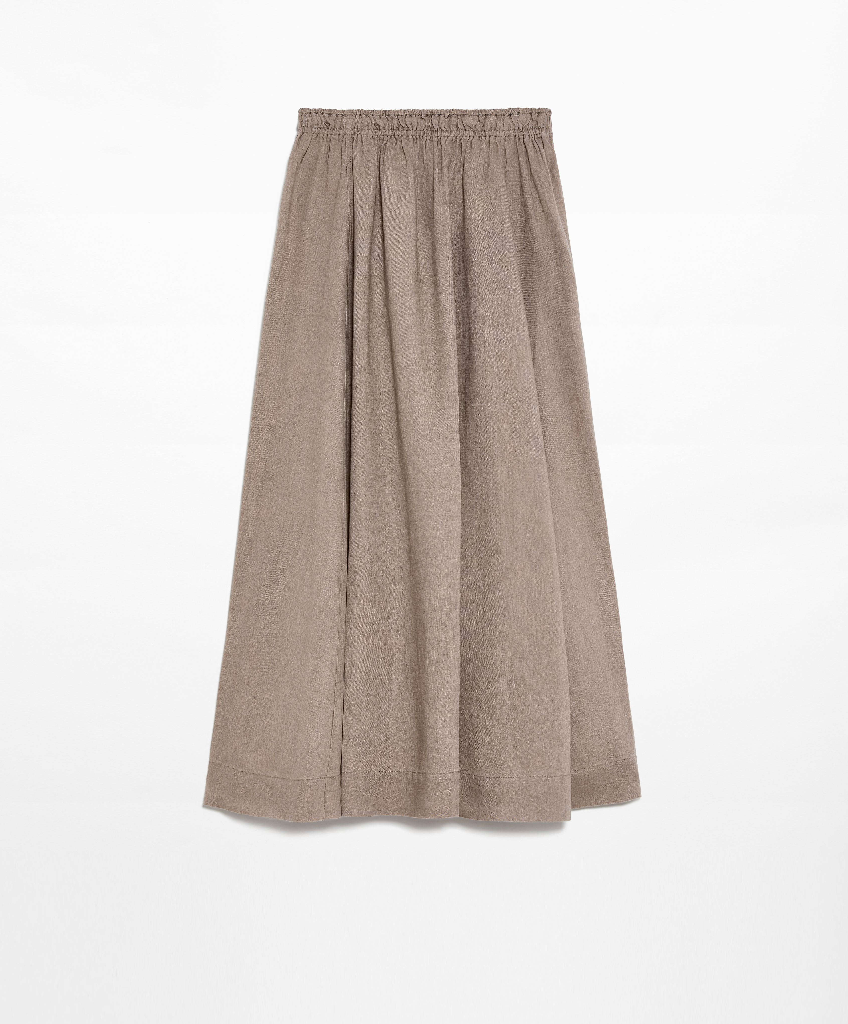 Long 100% linen skirt