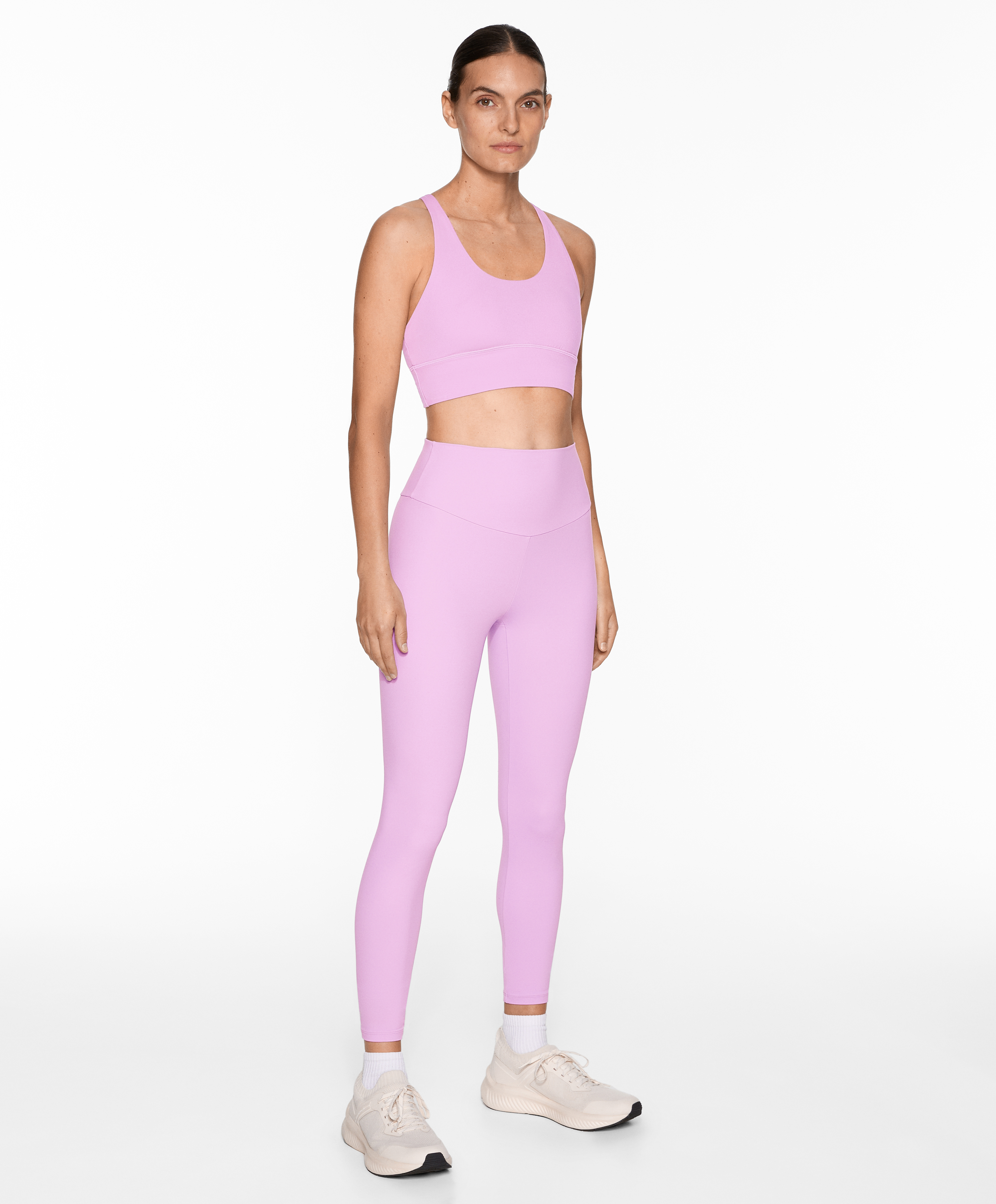 Comfortlux high-rise ankle-length leggings