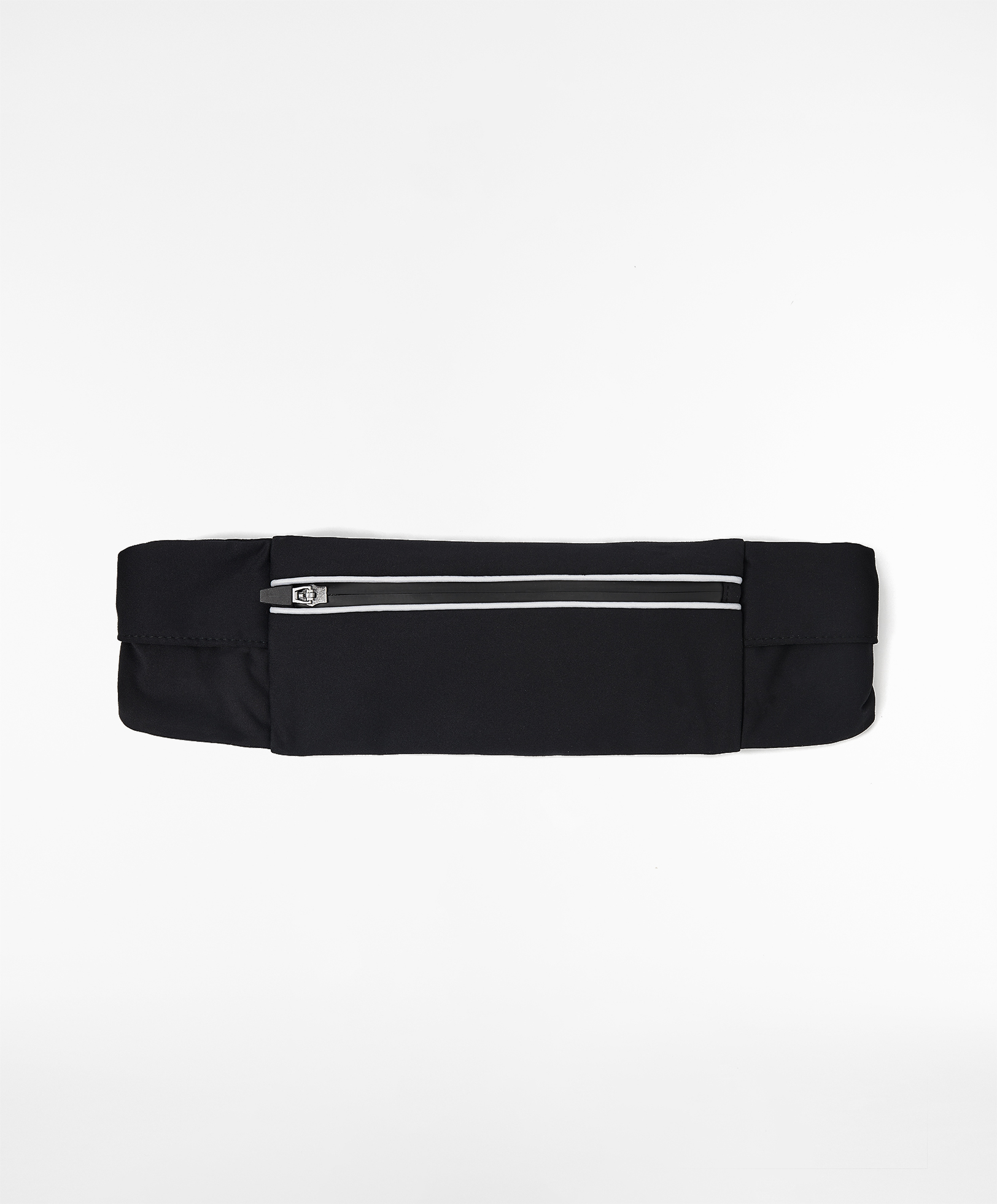 Water-repellent, adjustable running belt bag