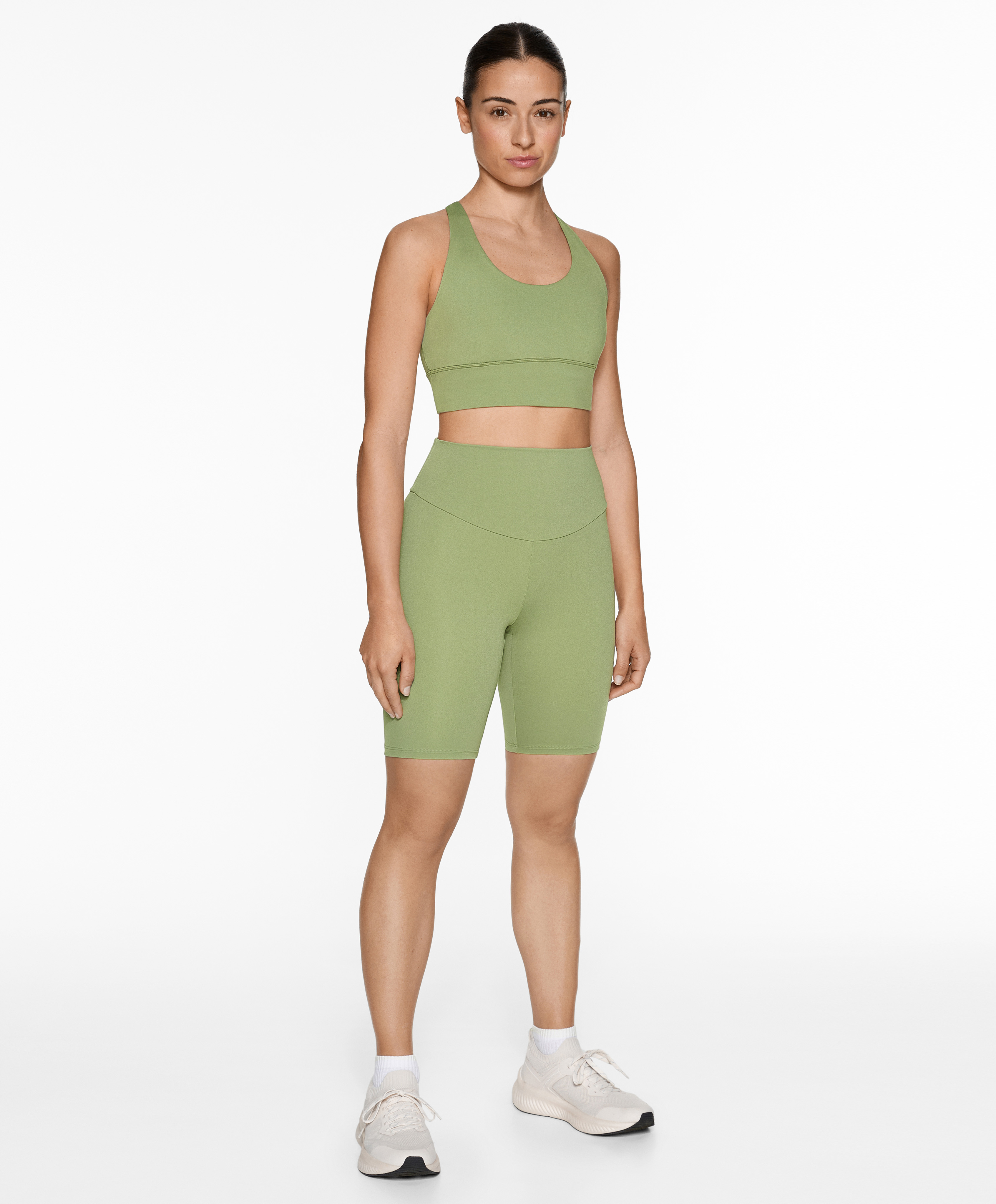 Comfortlux high-rise 20cm biker leggings