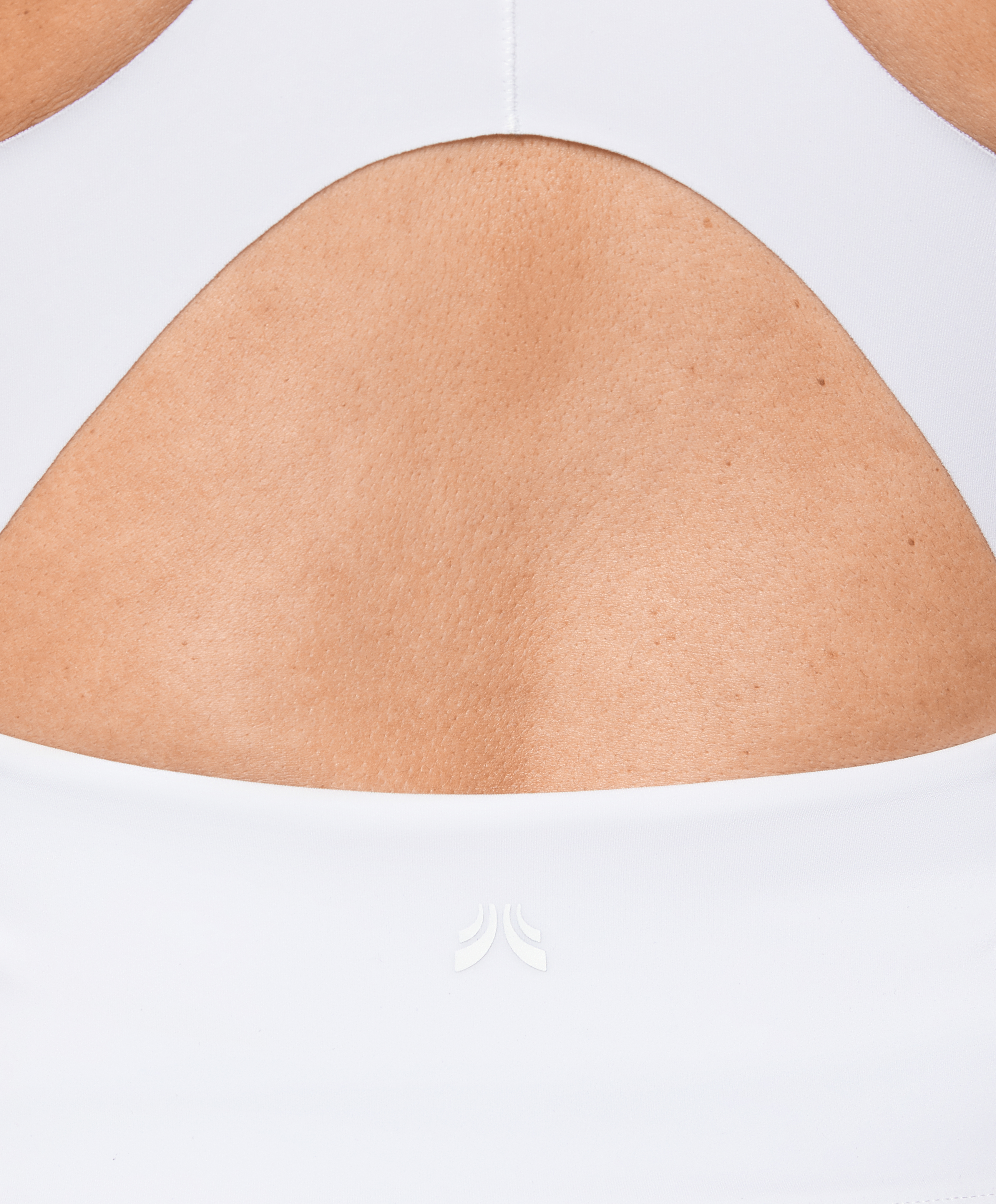 Reflective strap compressive tank top