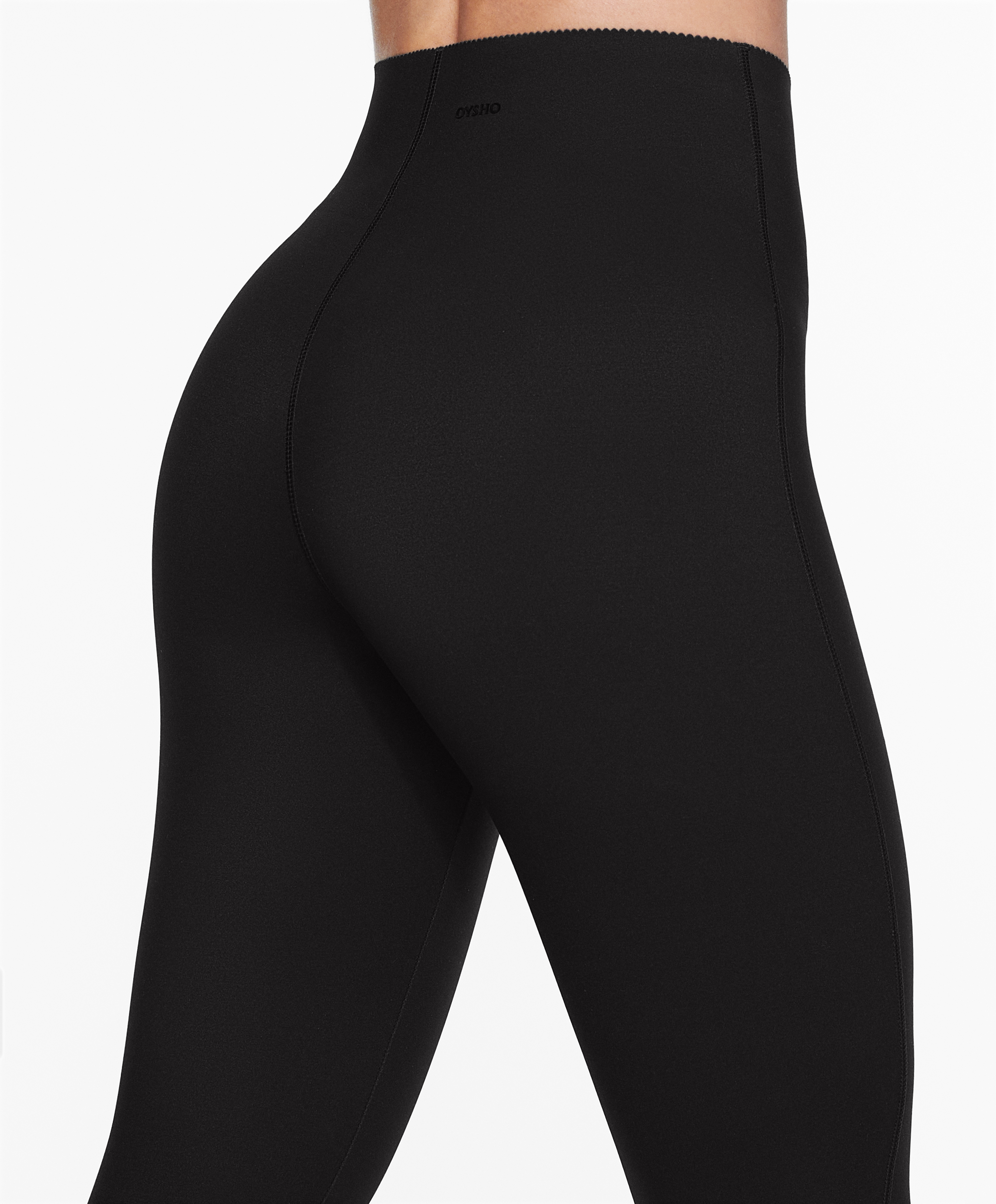 Extra-compressive core-control 65cm ankle-length leggings
