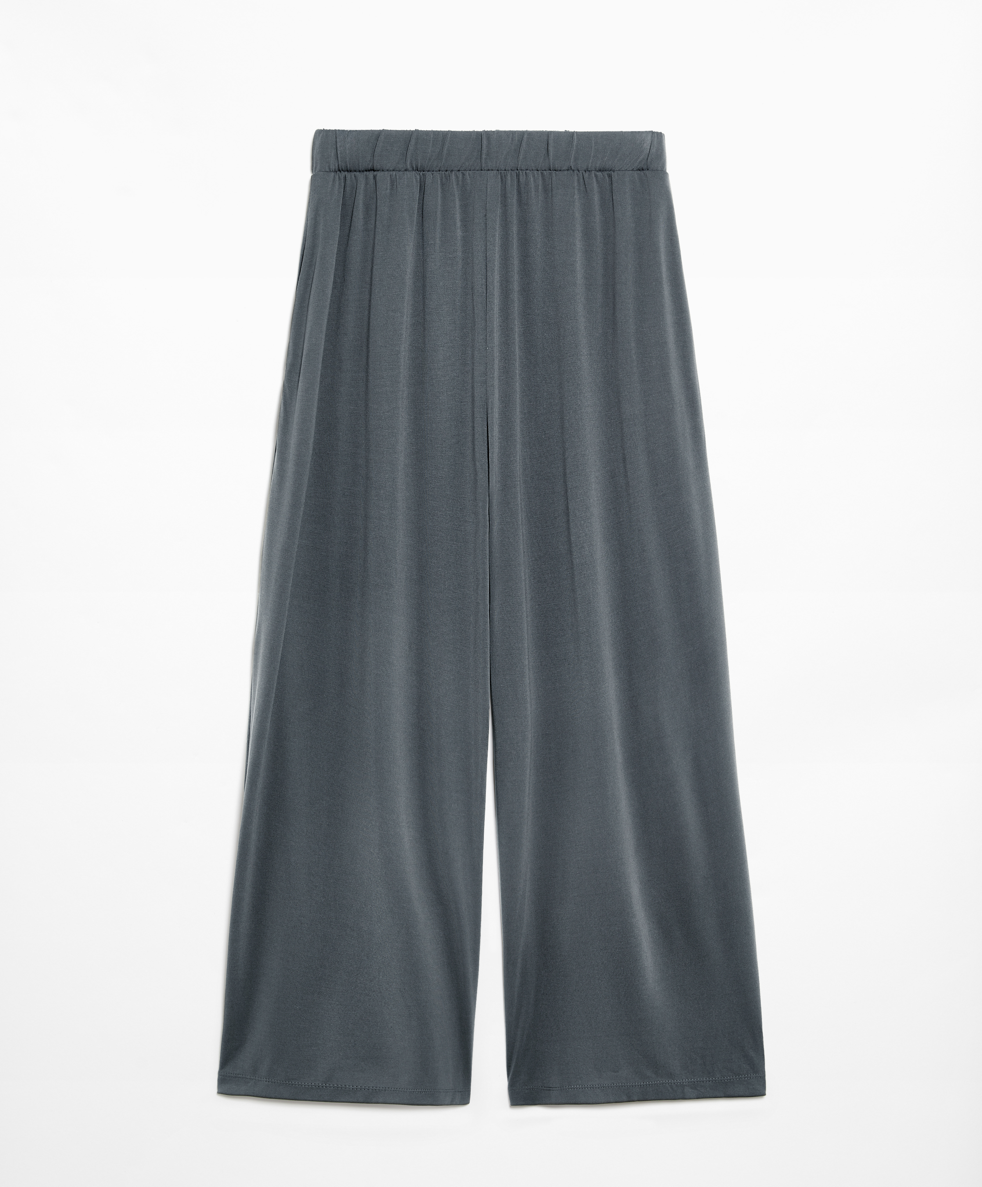 Modal blend crop trousers
