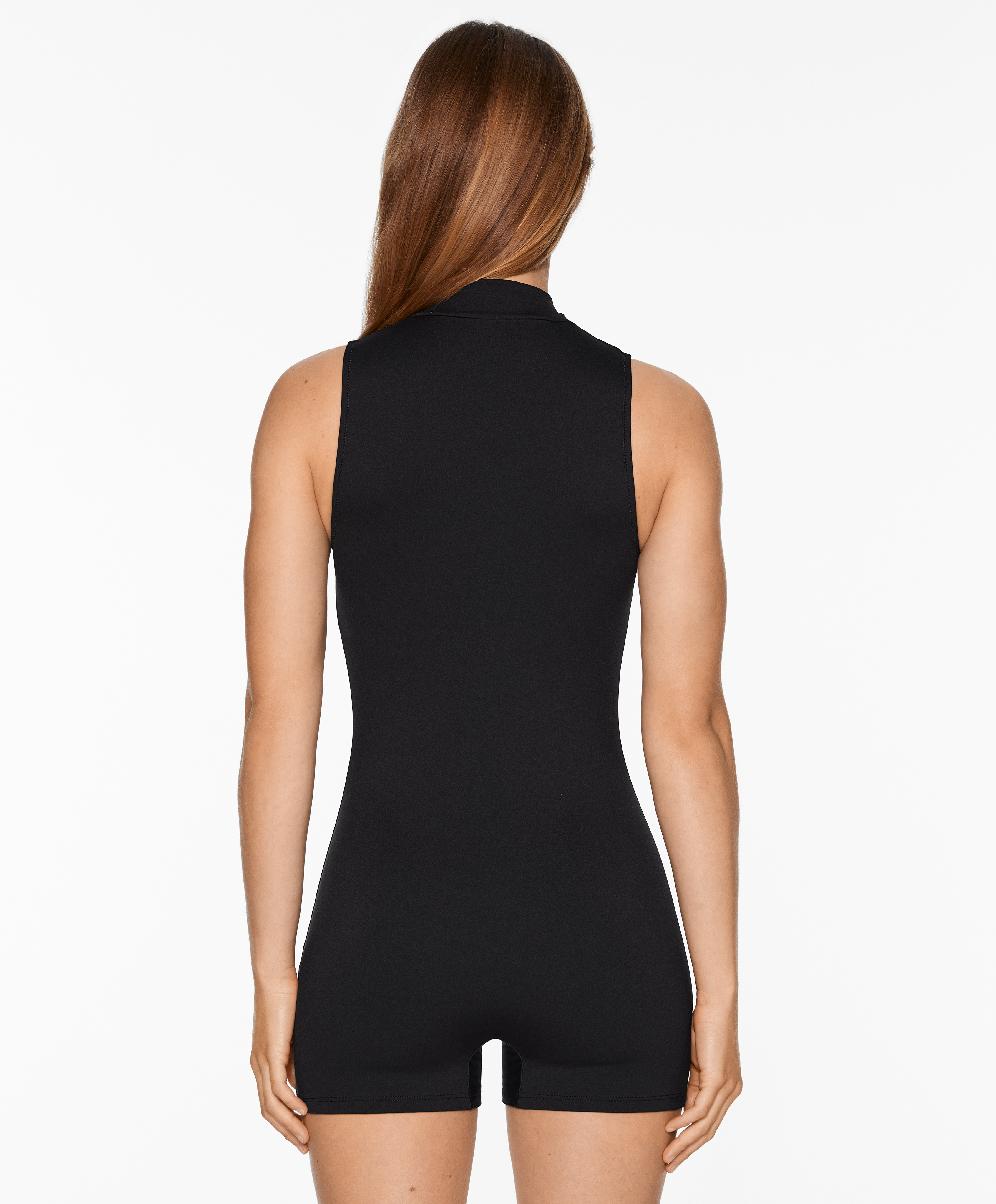 Short swimsuit jumpsuit