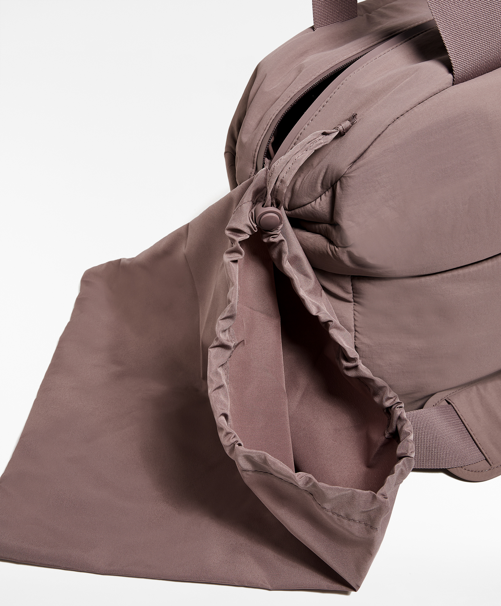 Gym bag with flap pocket