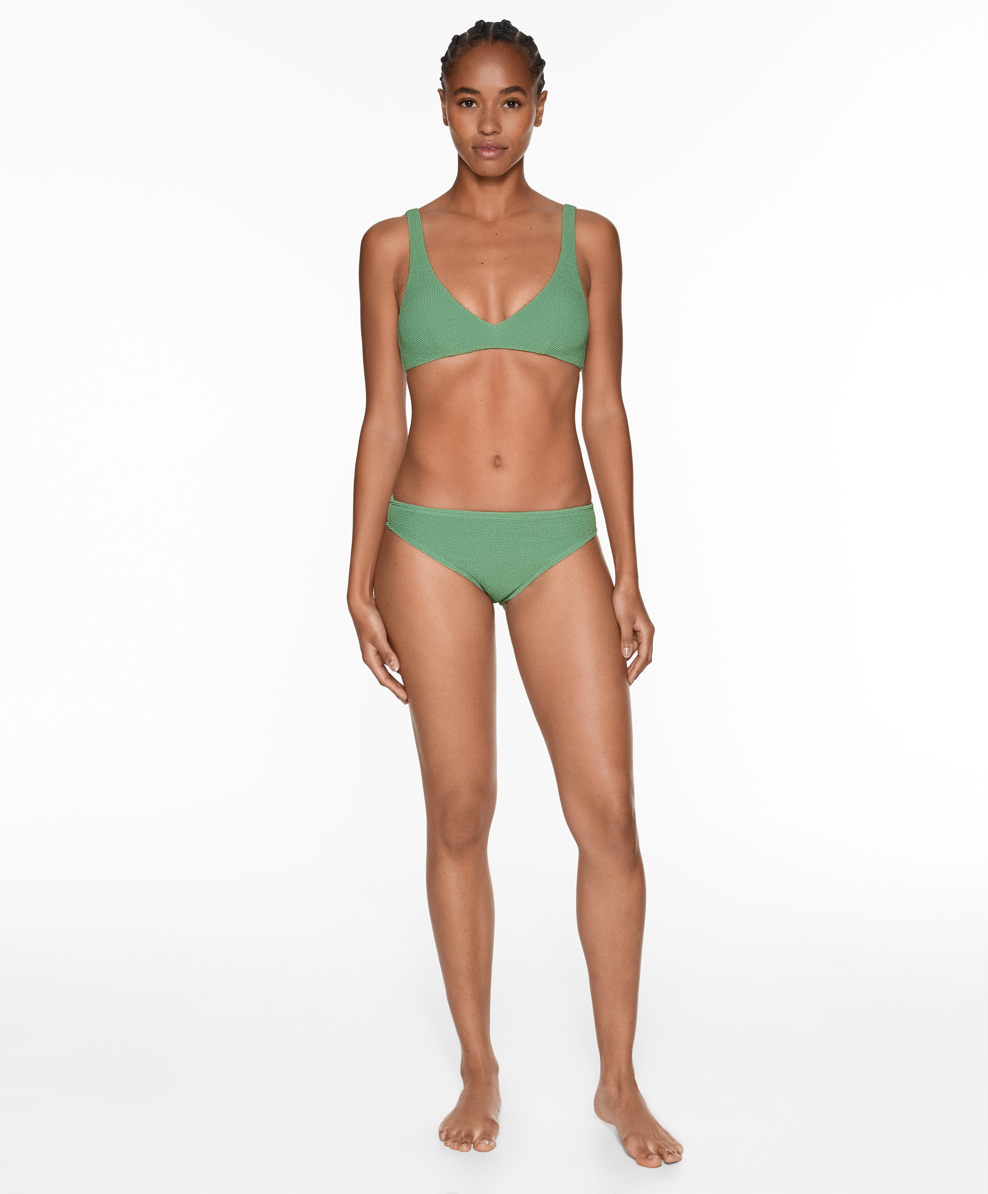 Crinkle classic bikini briefs