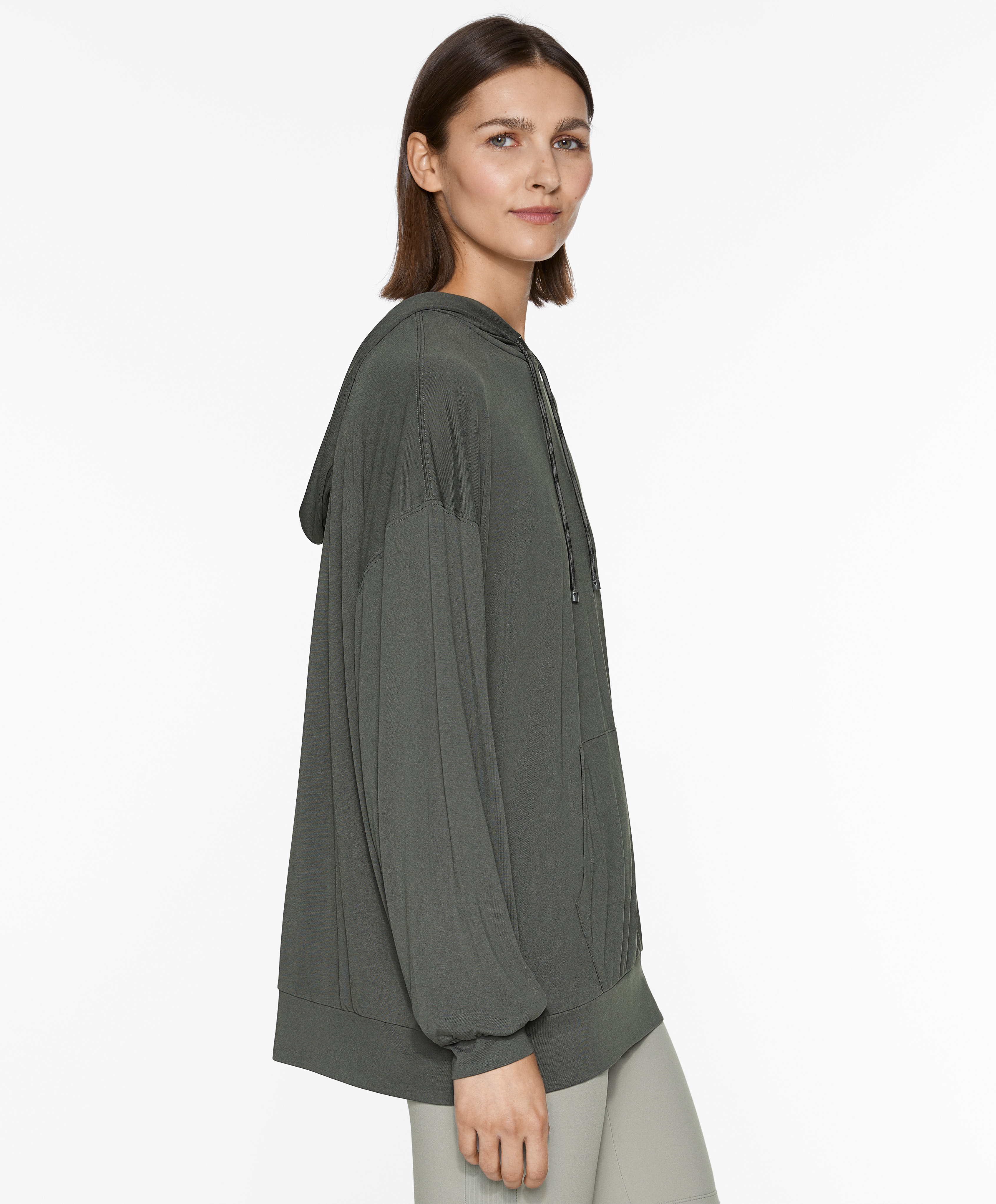 Modal blend oversize hoodie