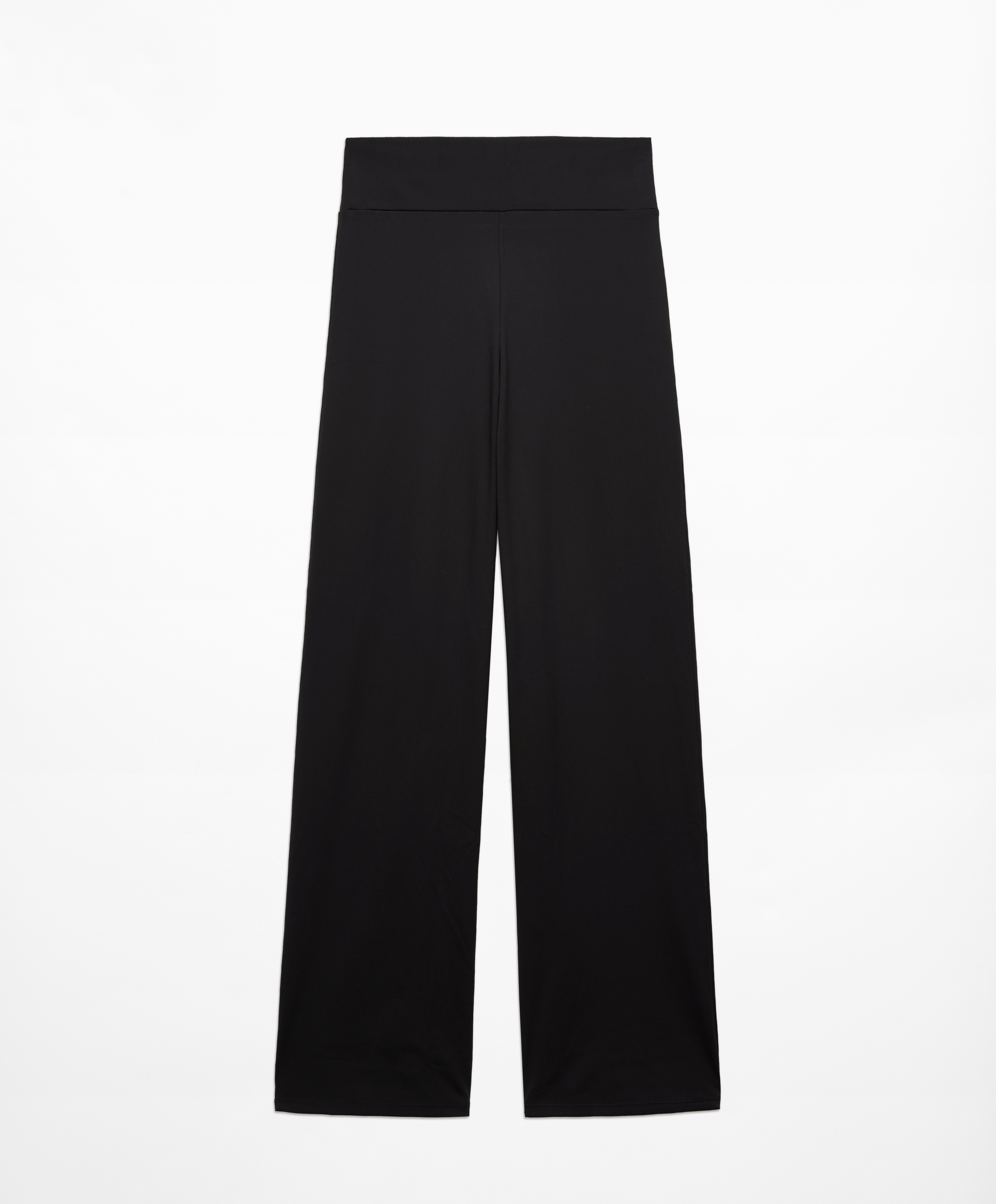 High-rise comfortlux straight-leg trousers