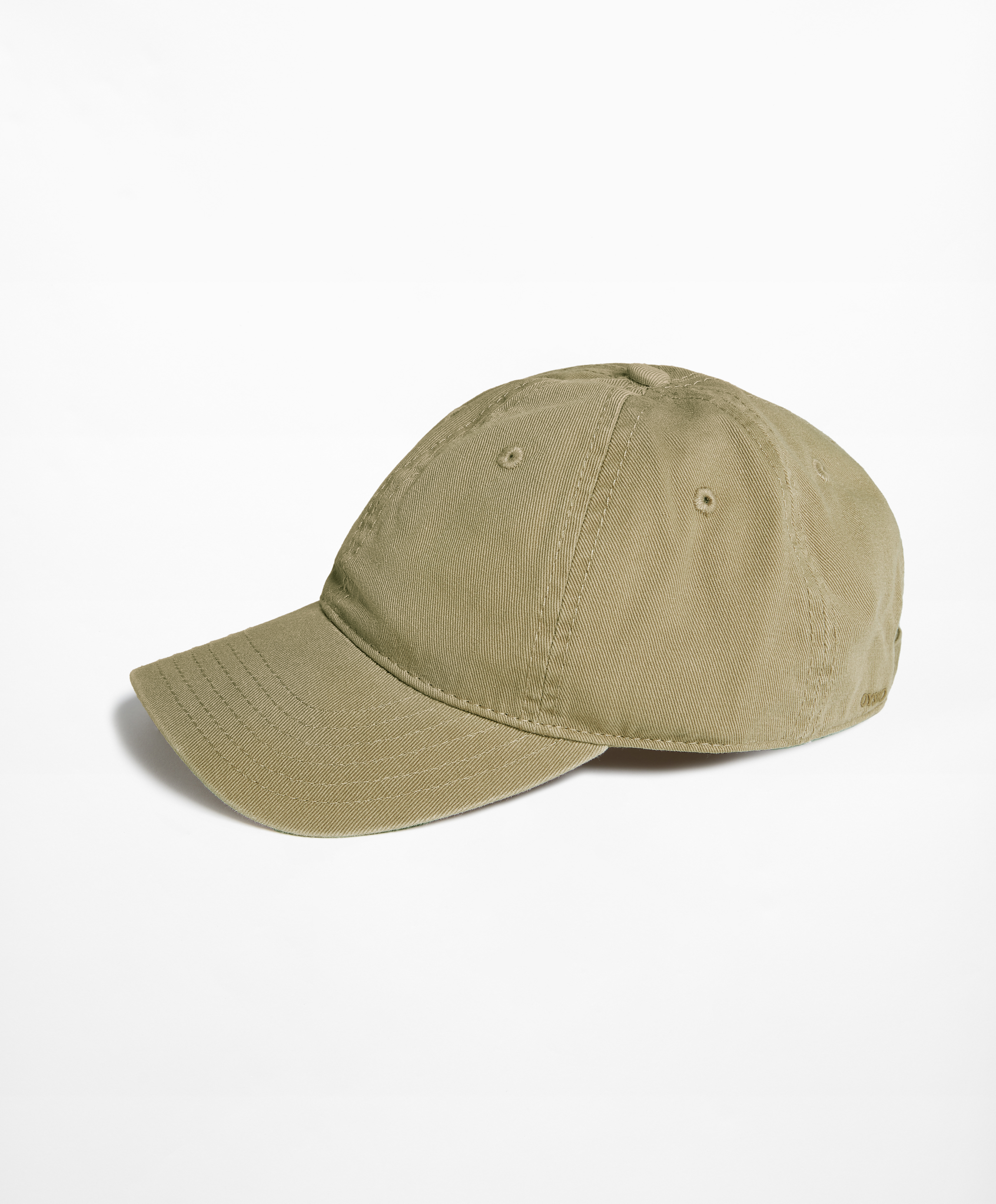 Washed-effect 100% cotton cap