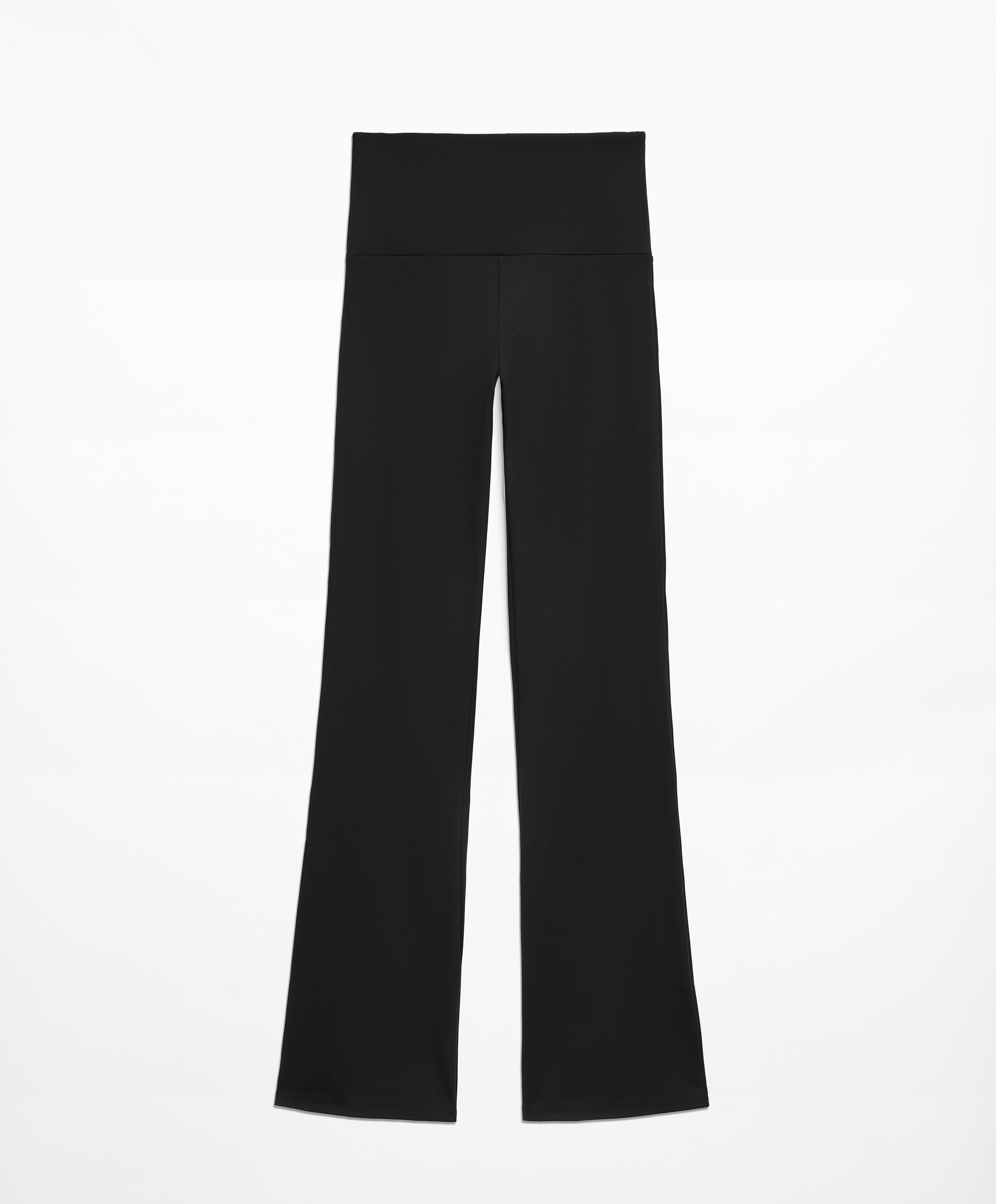Super-high-rise comfortlux flare trousers
