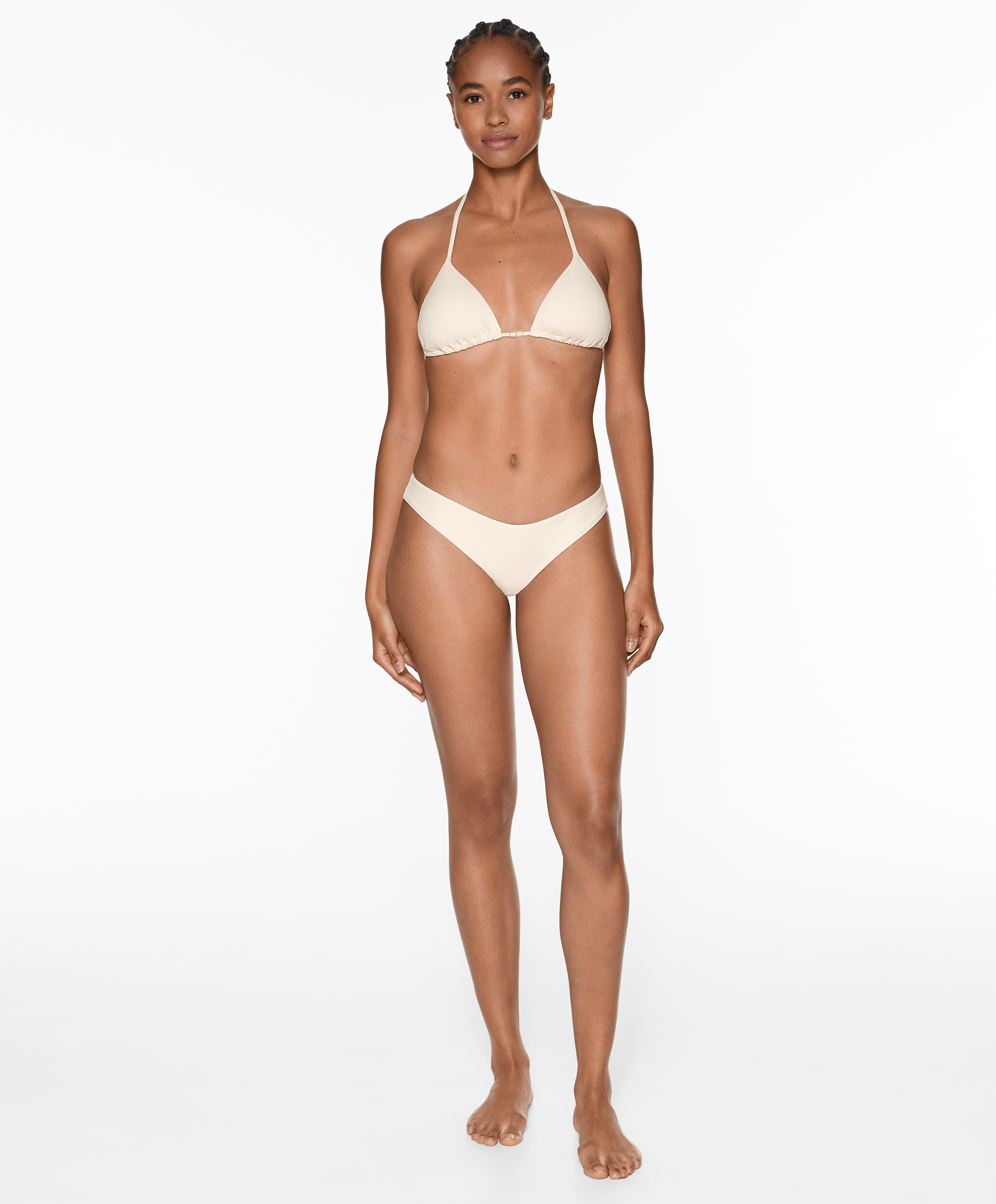 U-cut Brazilian bikini briefs