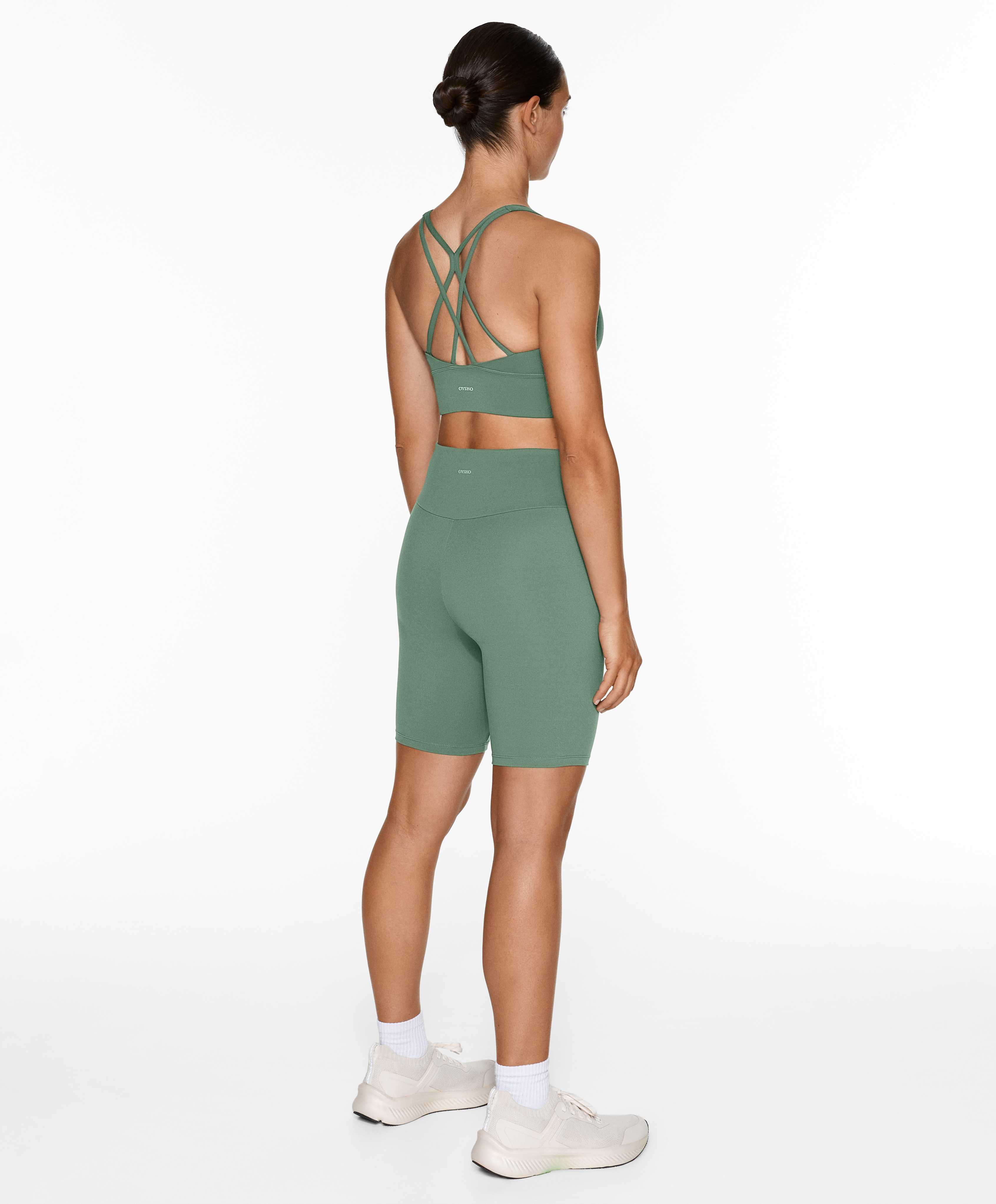 Comfortlux high-rise 20cm biker leggings