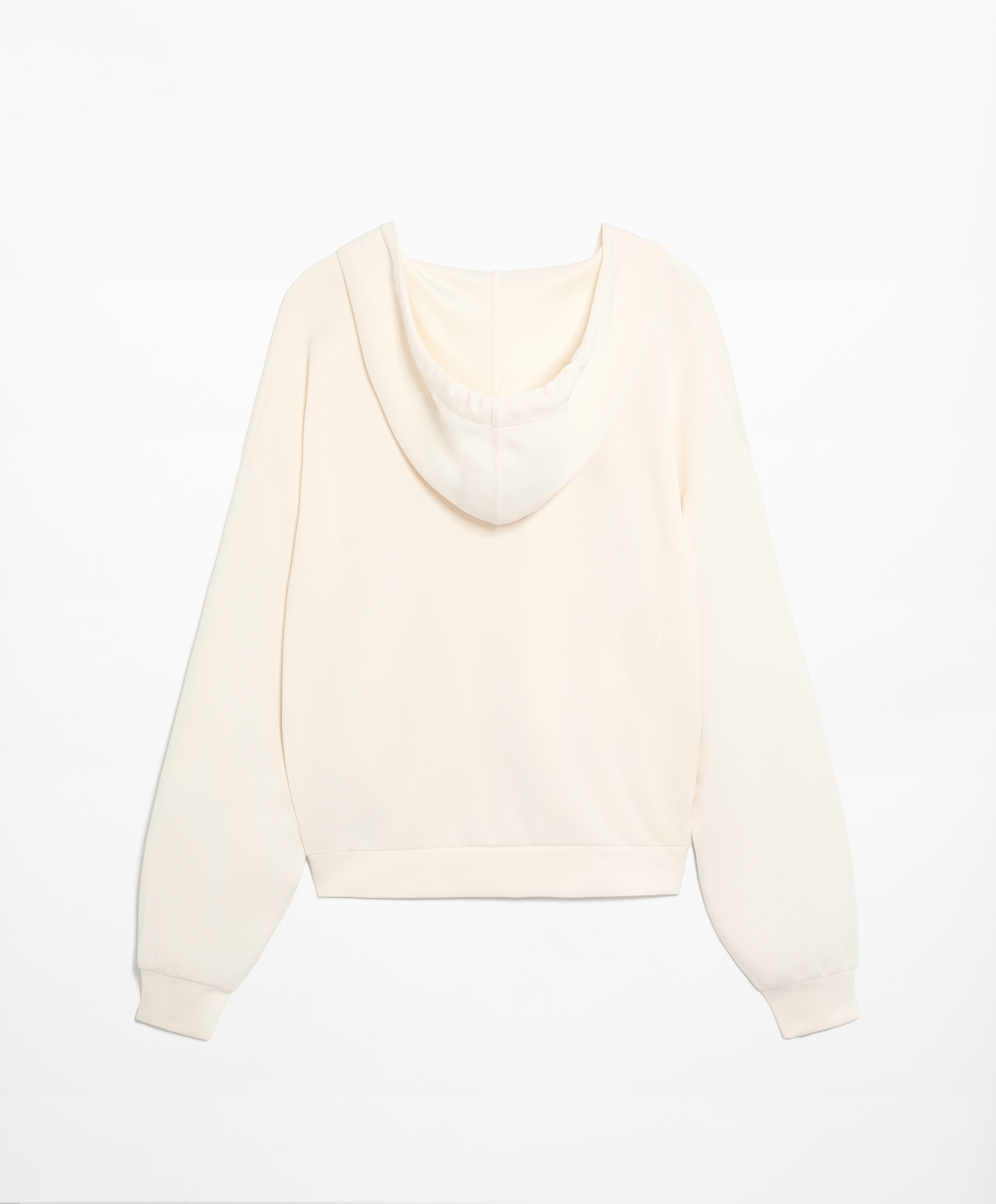 V-neck sweatshirt with modal