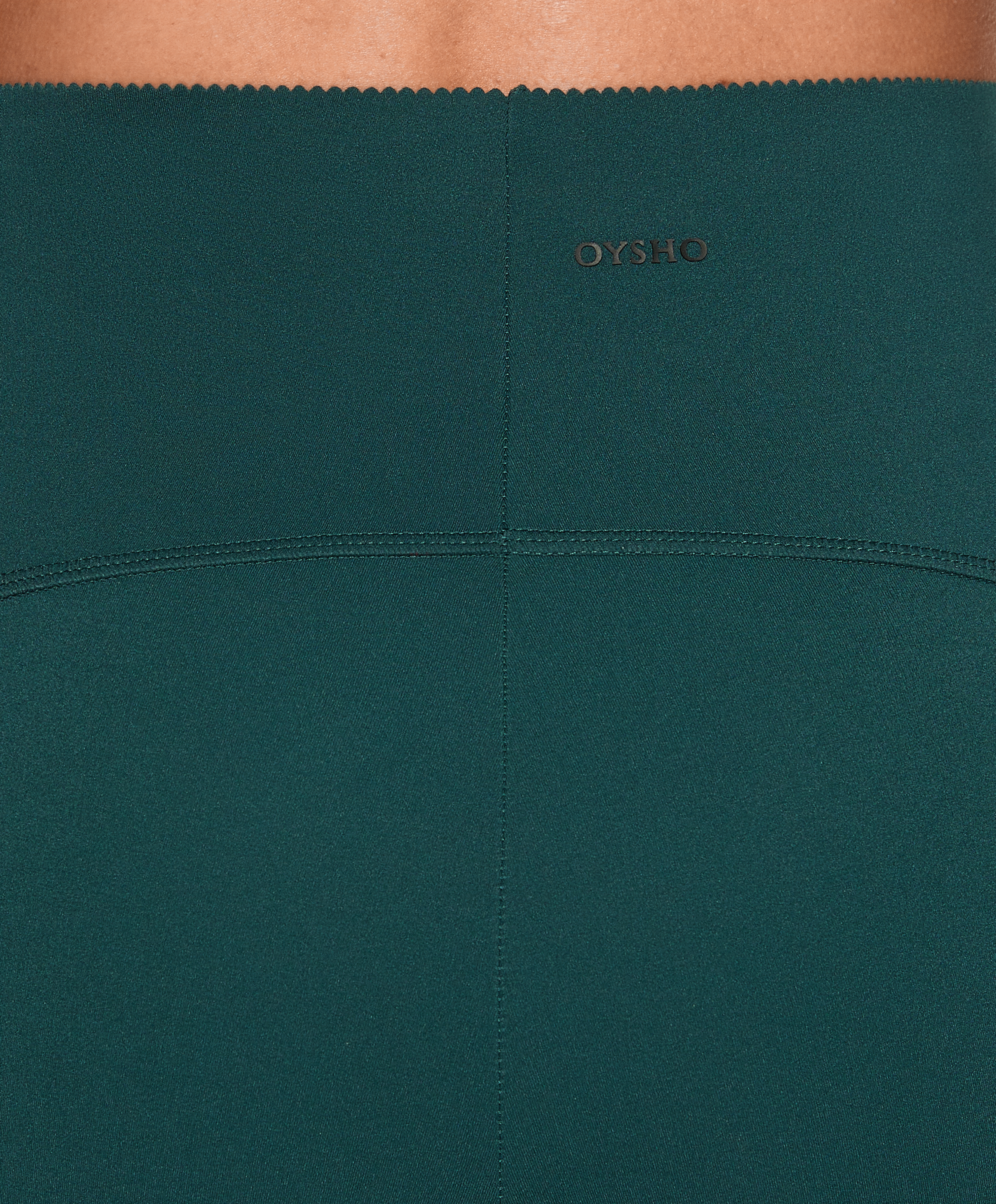 Basic compressive ankle-length leggings