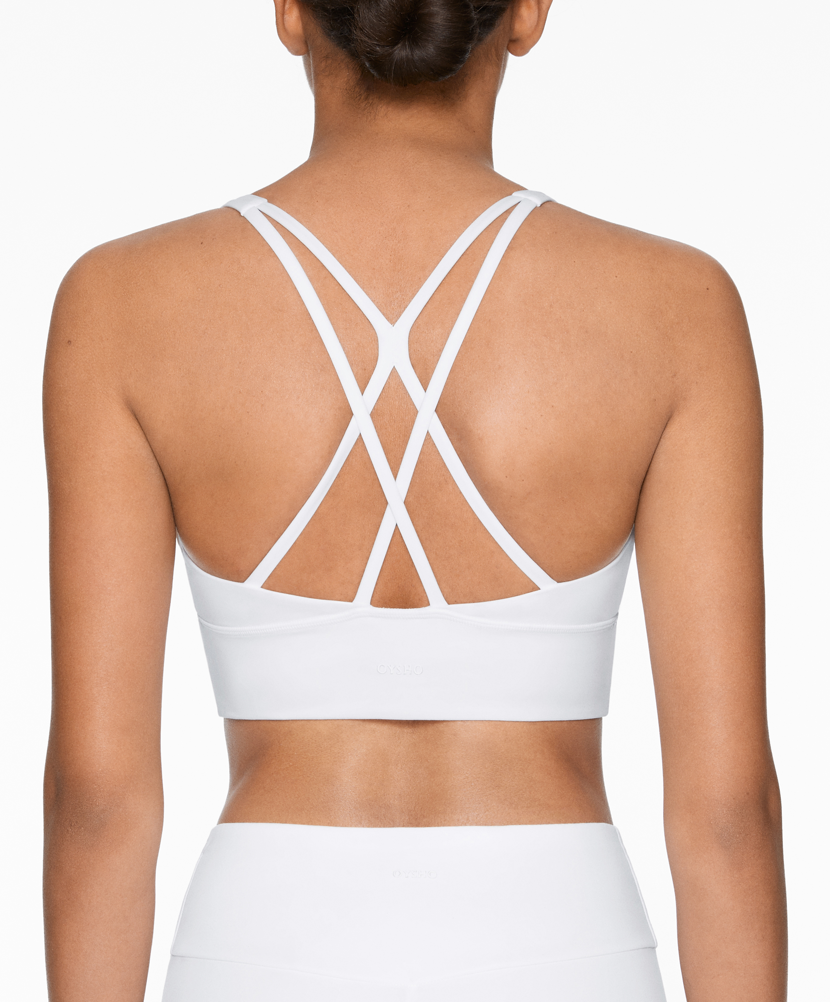 Medium-support comfortlux sports bra with cups