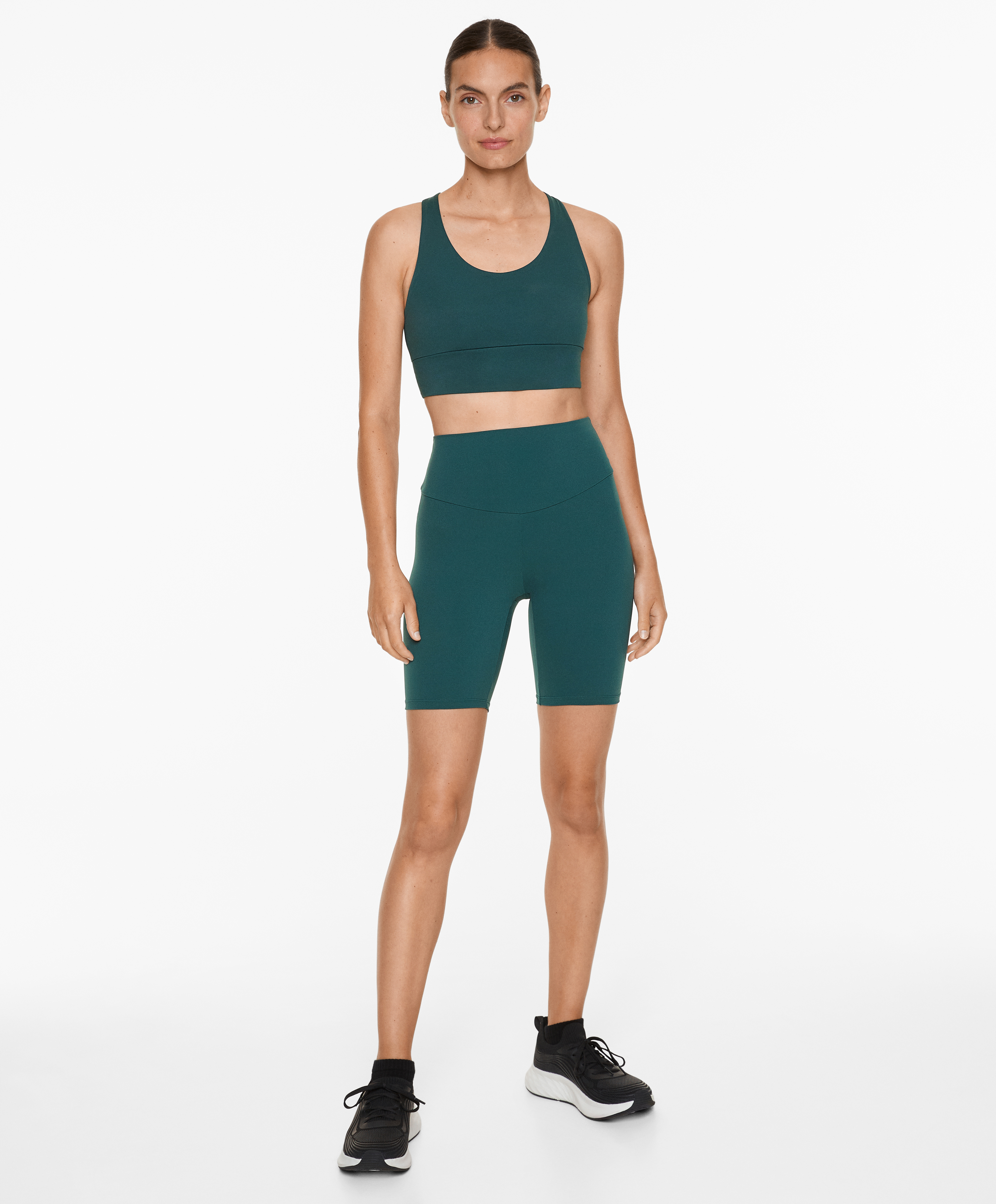 Comfortlux high-rise 20cm biker leggings