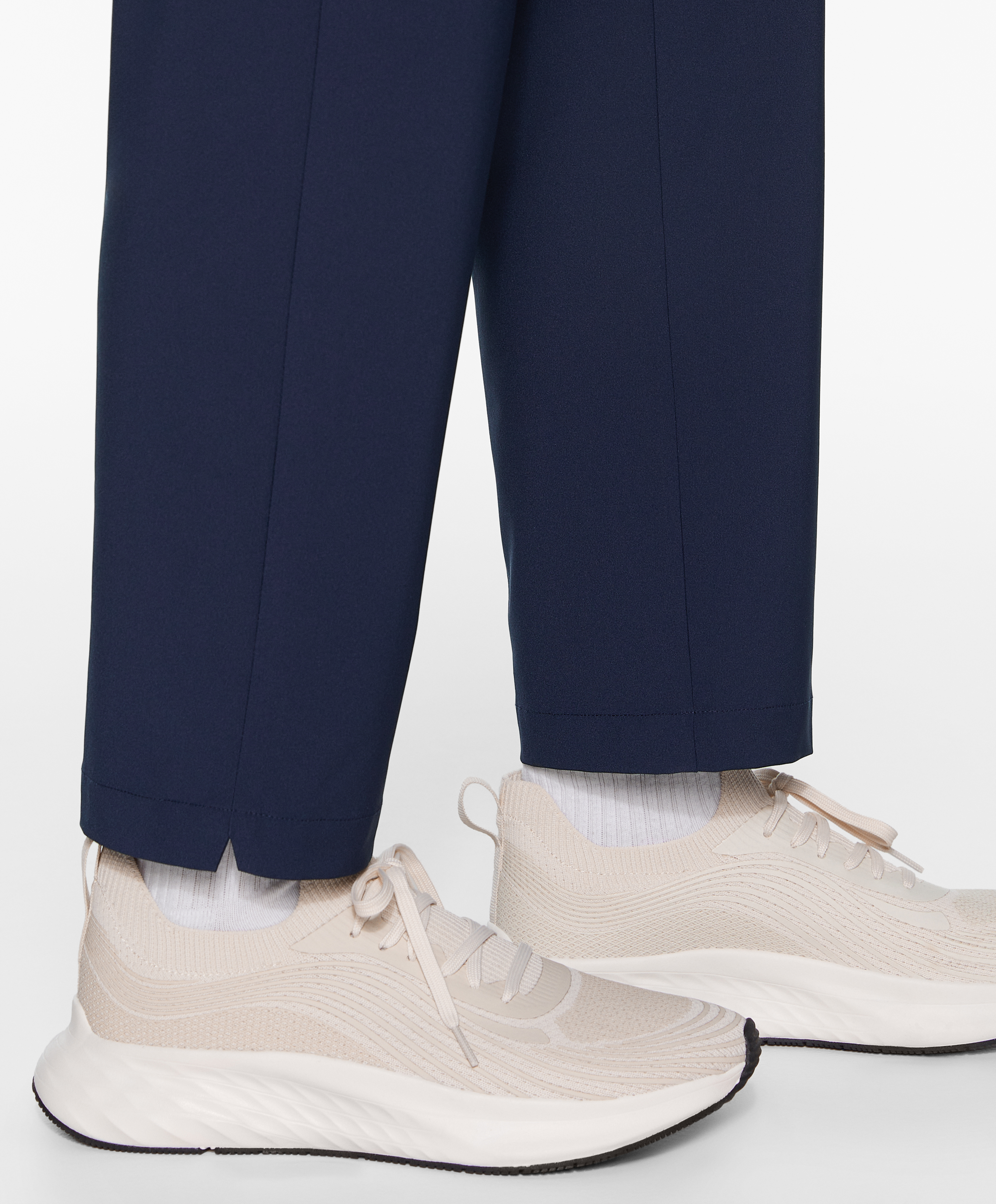 Straight-leg technical trousers