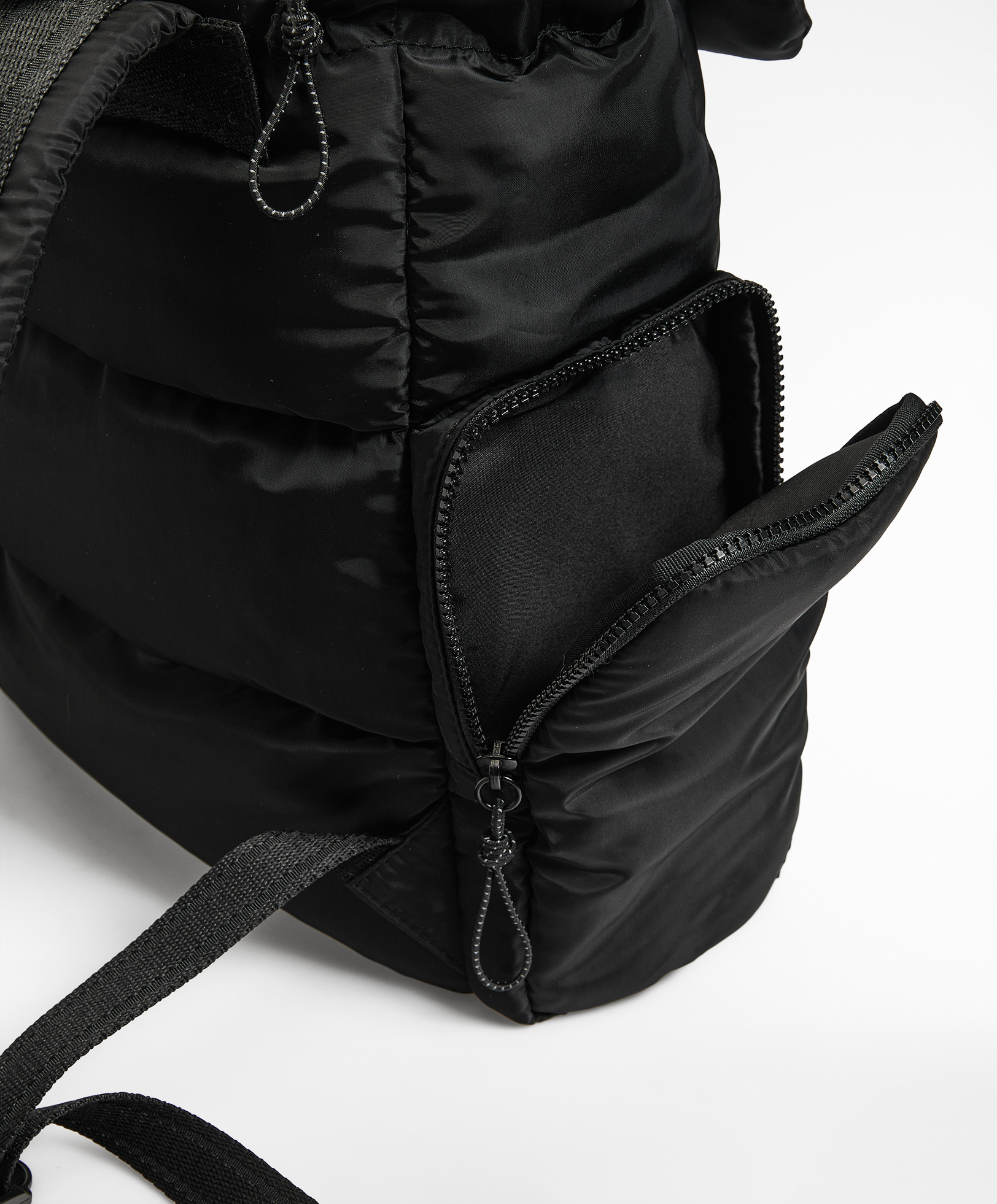Quilted backpack