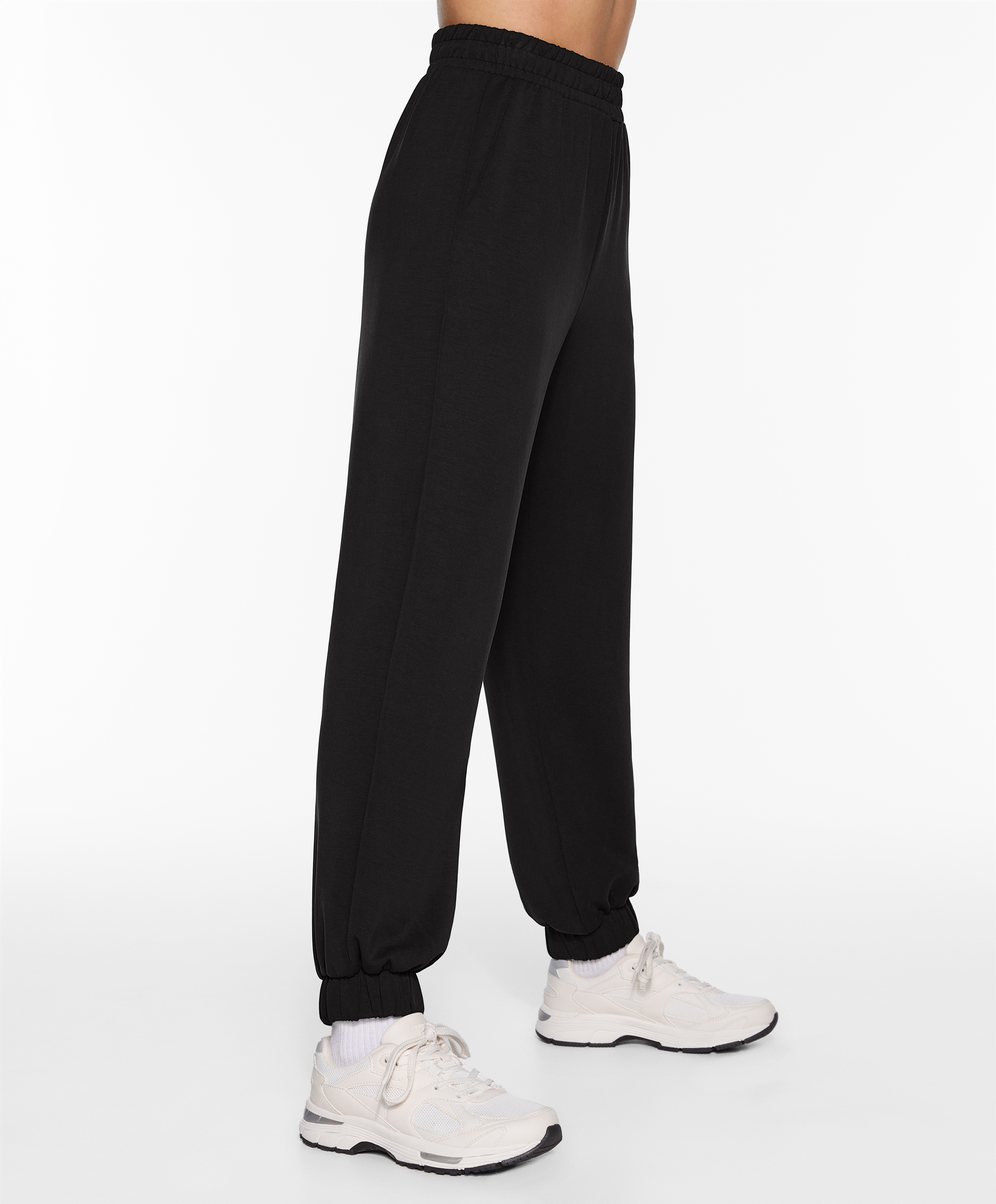 Wide modal joggers