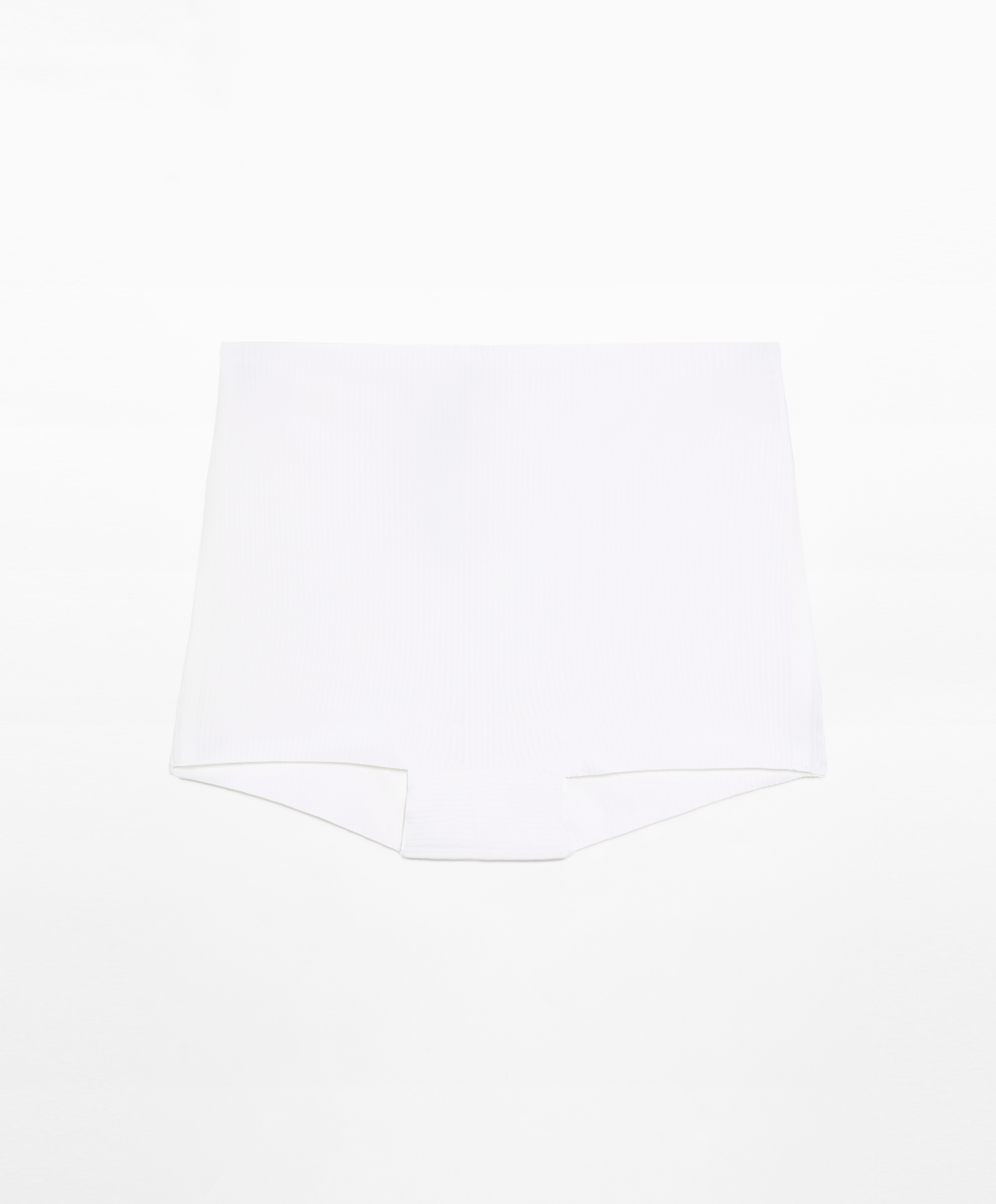 Invisible micro rib hot pants