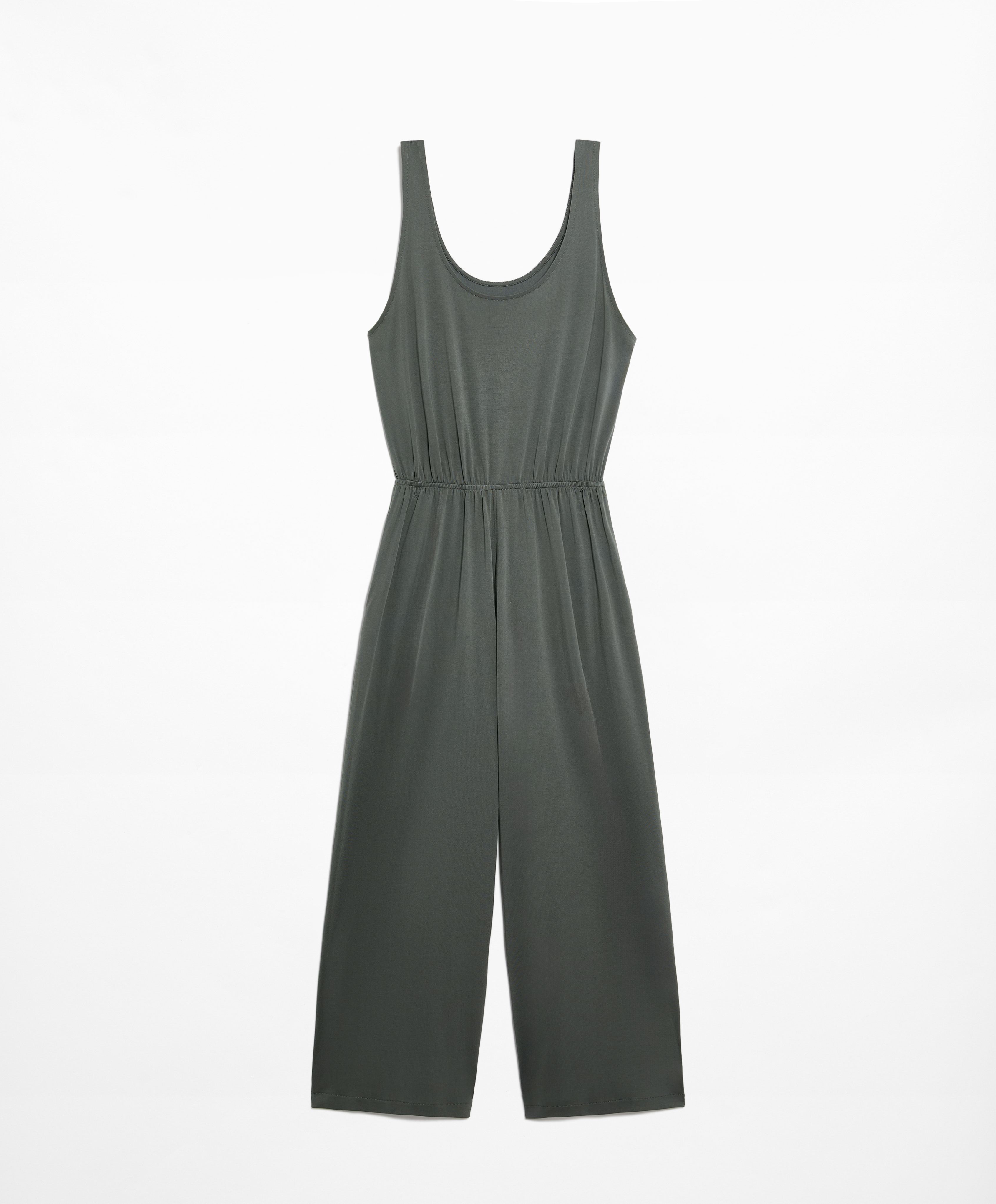 Modal blend midi jumpsuit