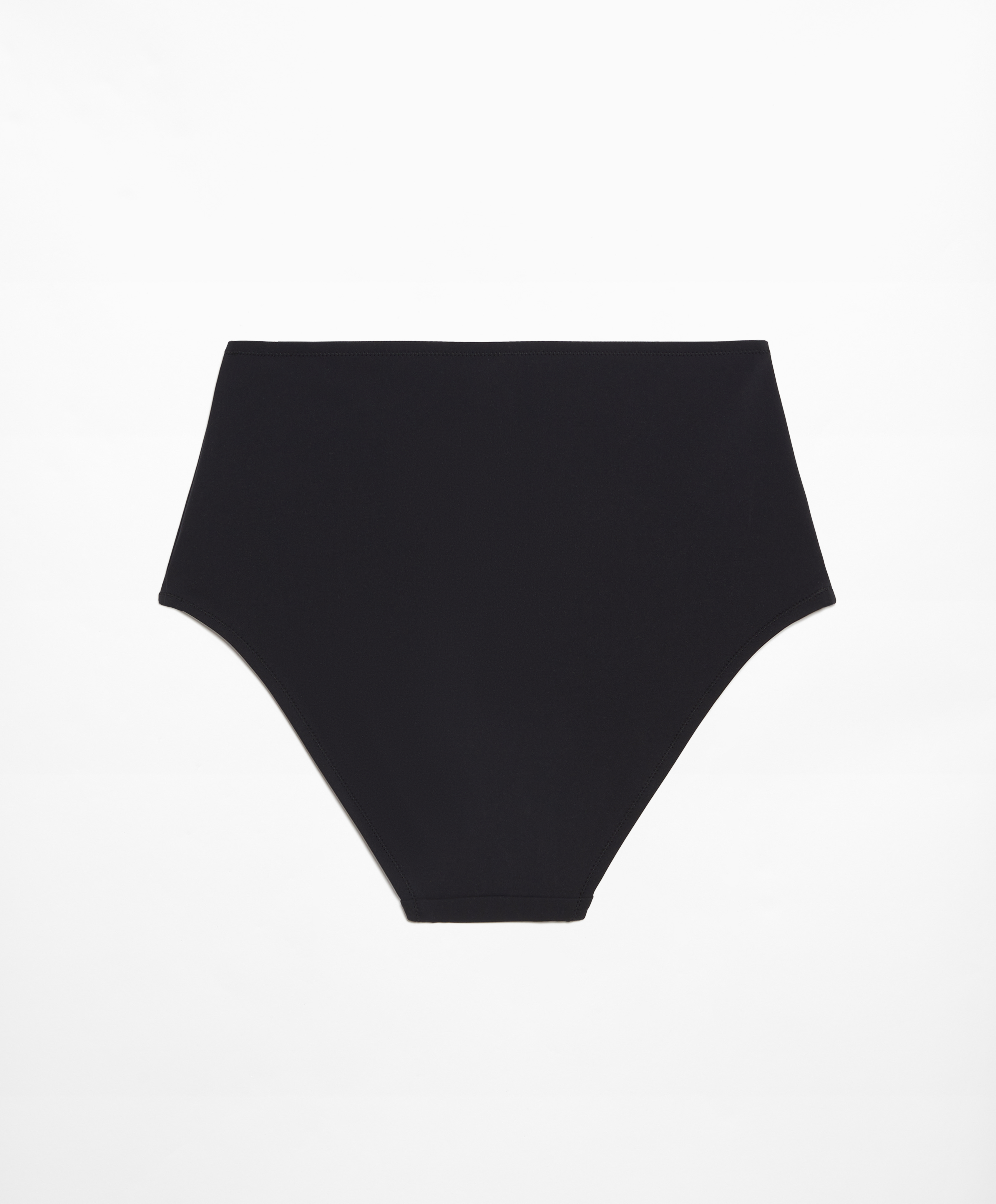 Shapewear-effect high-coverage bikini briefs