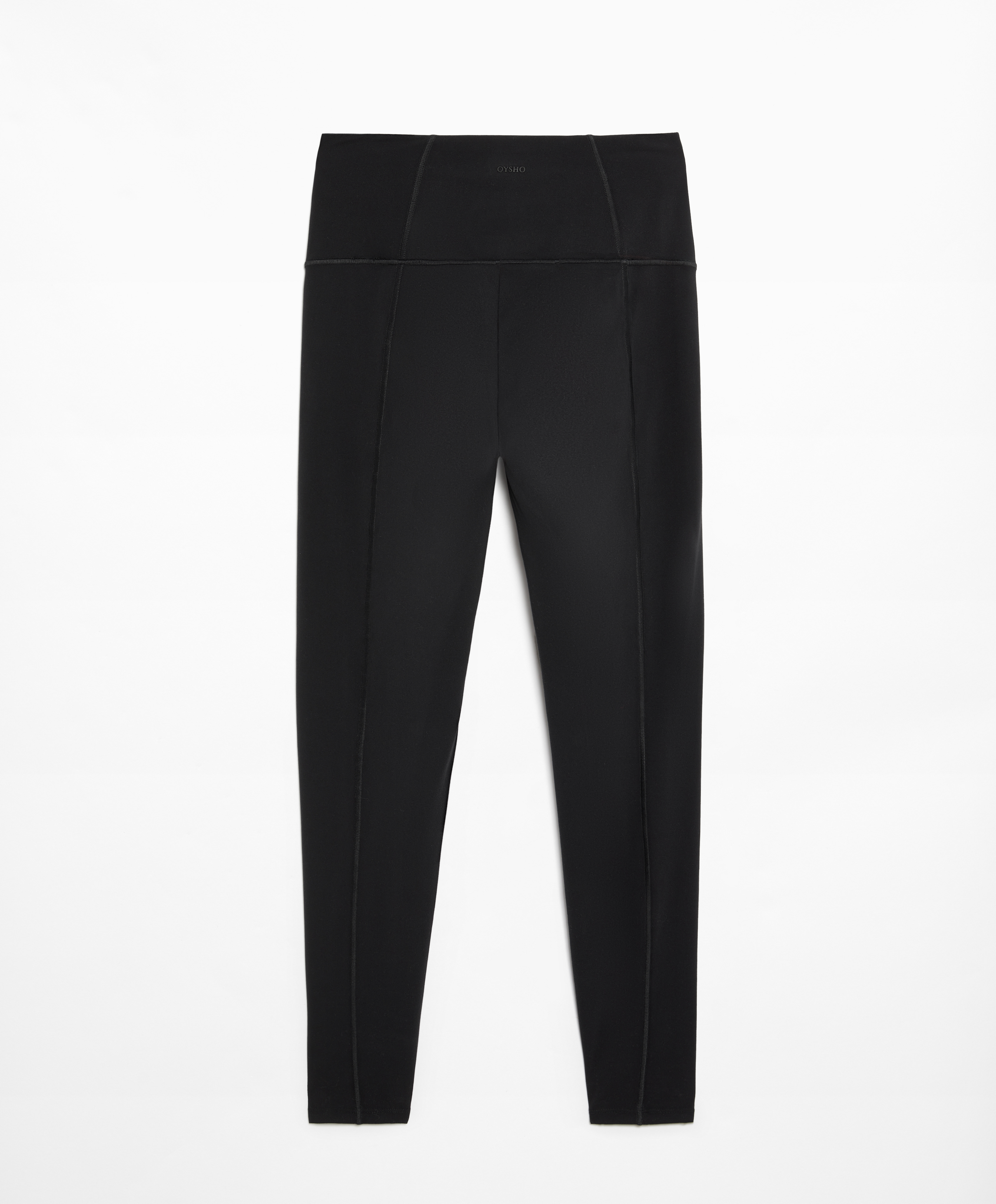 Comfortlux super-high-rise 65cm ankle-length leggings with overlocking detail
