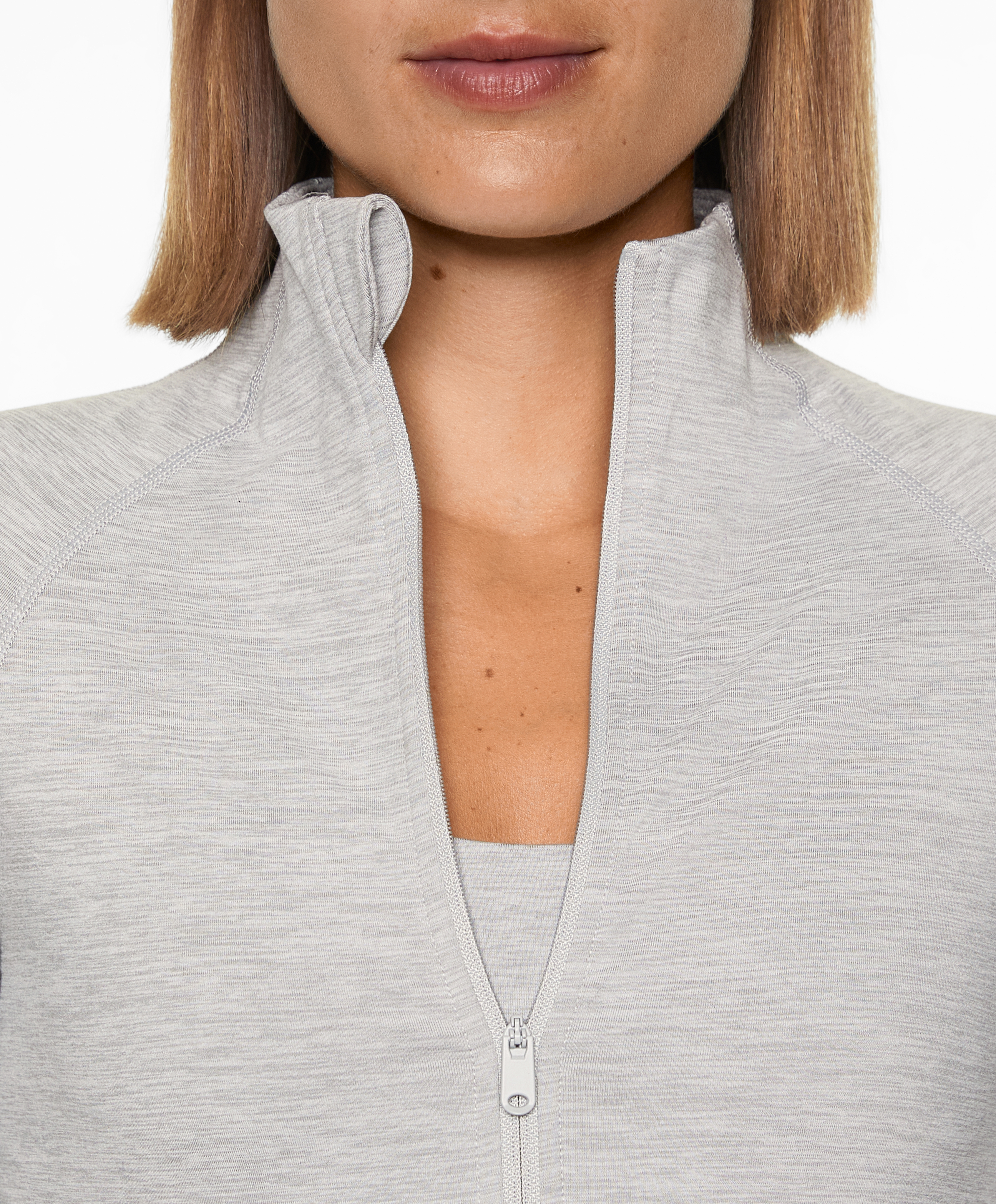 Light and warm short technical jacket