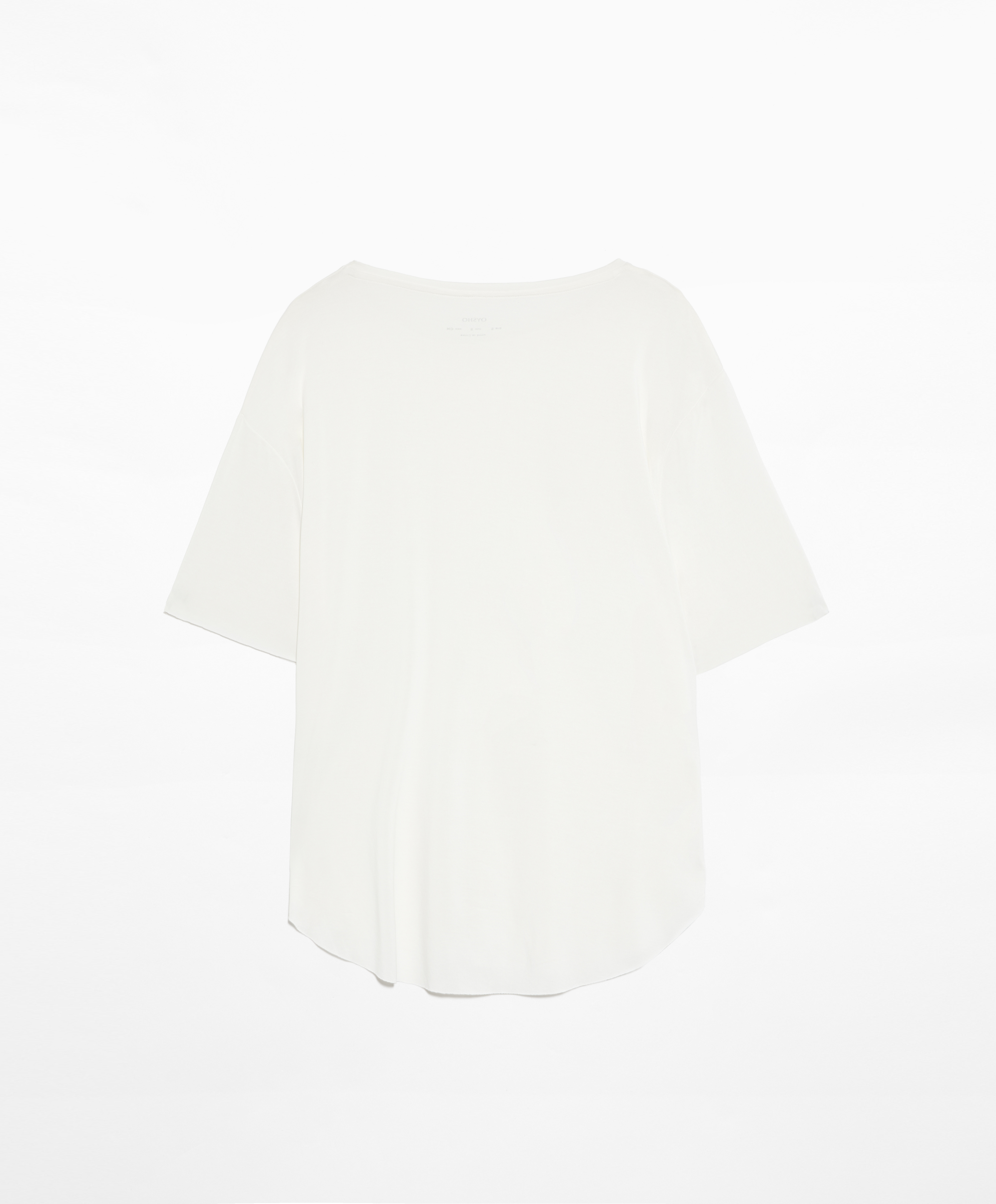 Modal blend short-sleeved T-shirt