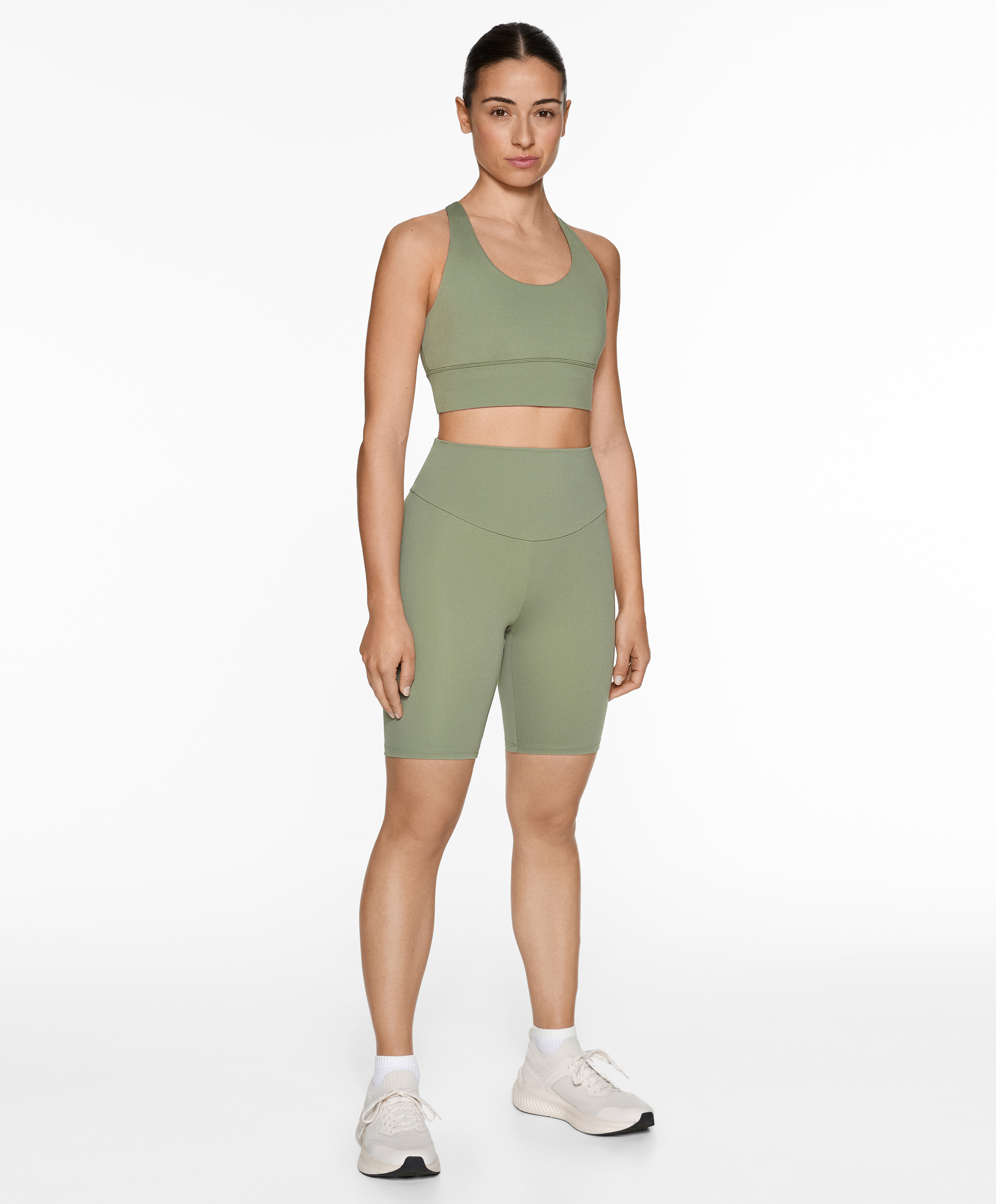 Comfortlux high-rise 20cm biker leggings