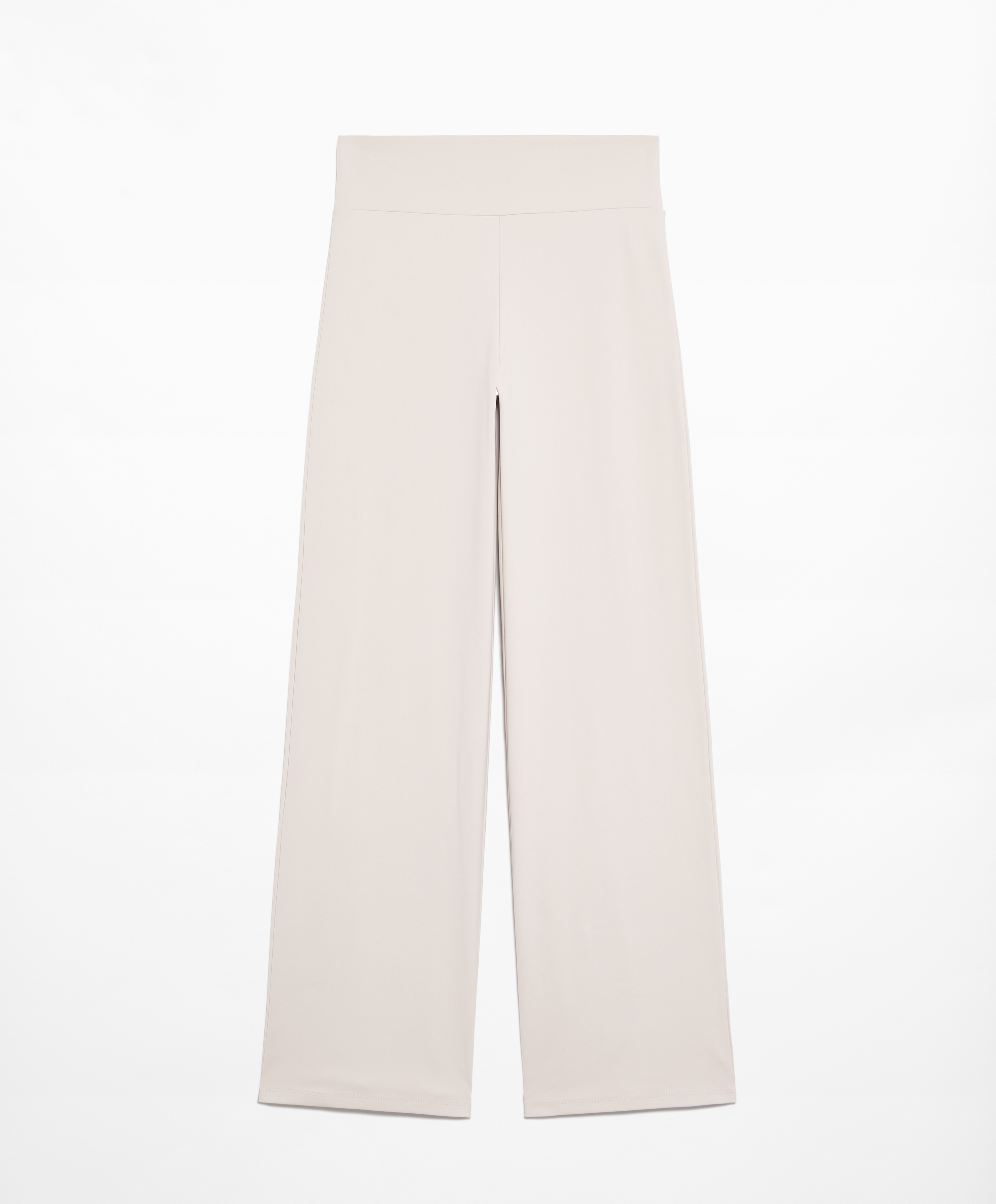High-rise comfortlux straight-leg trousers