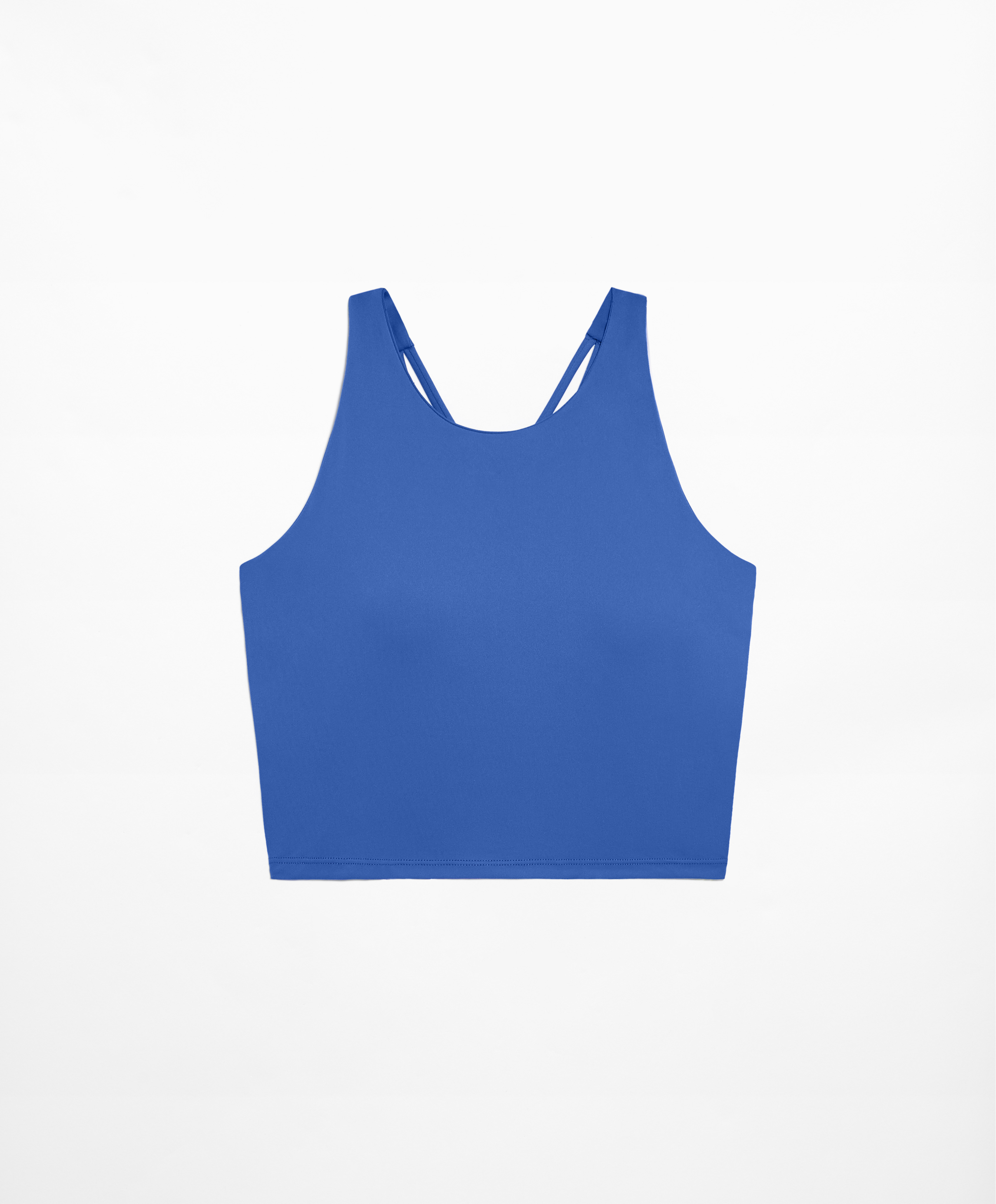 Comfortlux strap tank top with cups