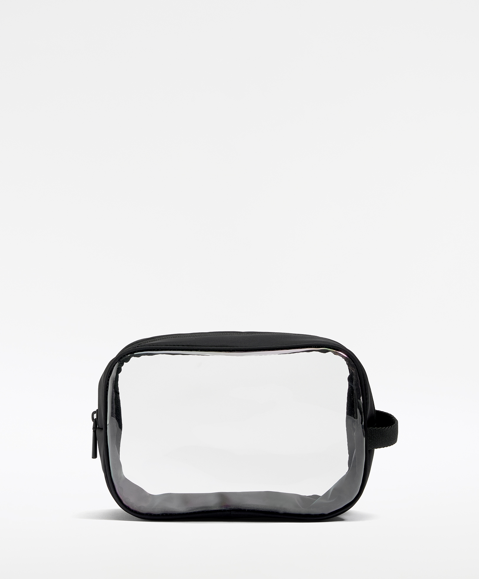 Transparent toiletry bag