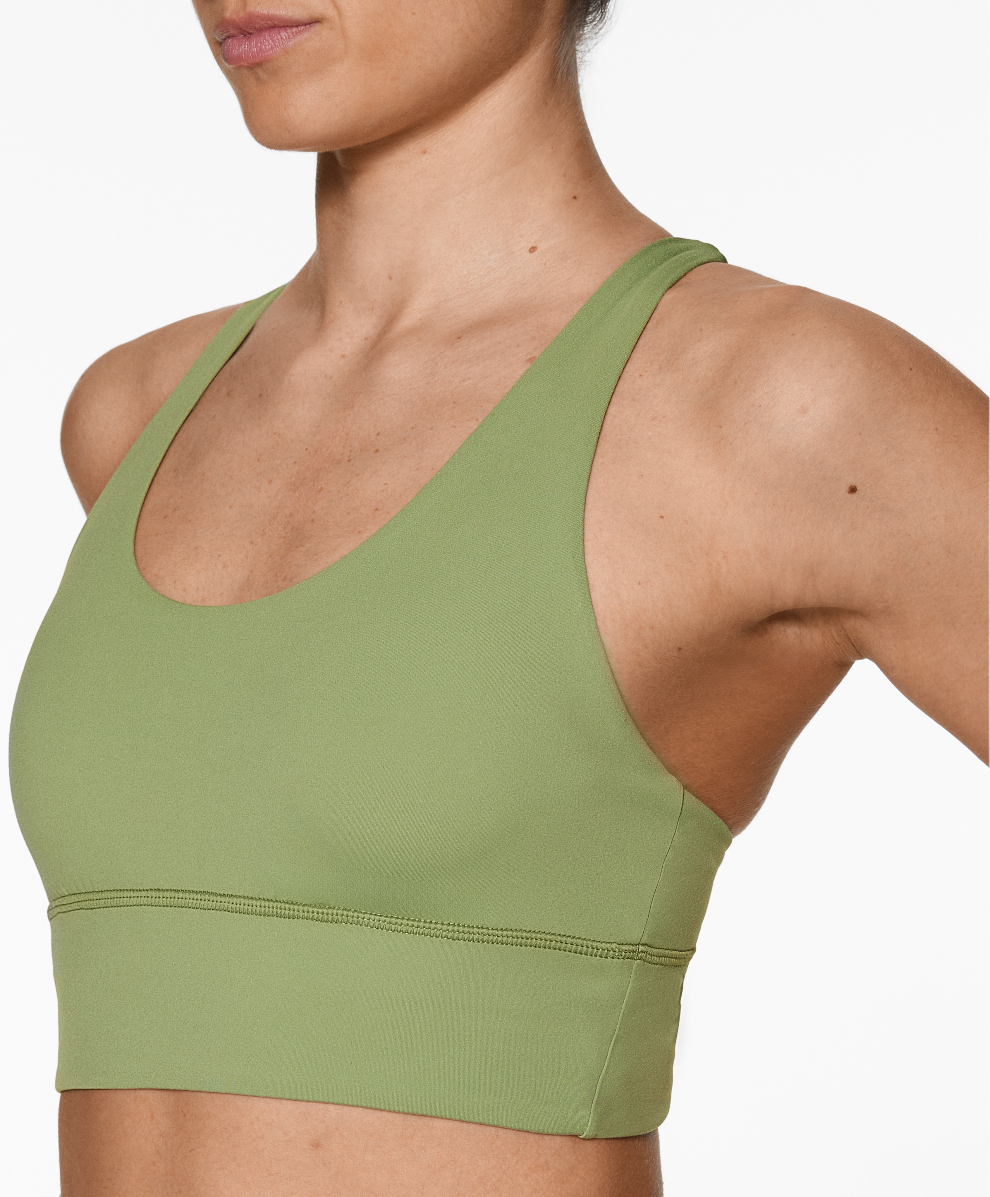 Medium-support comfortlux sports bra with cups