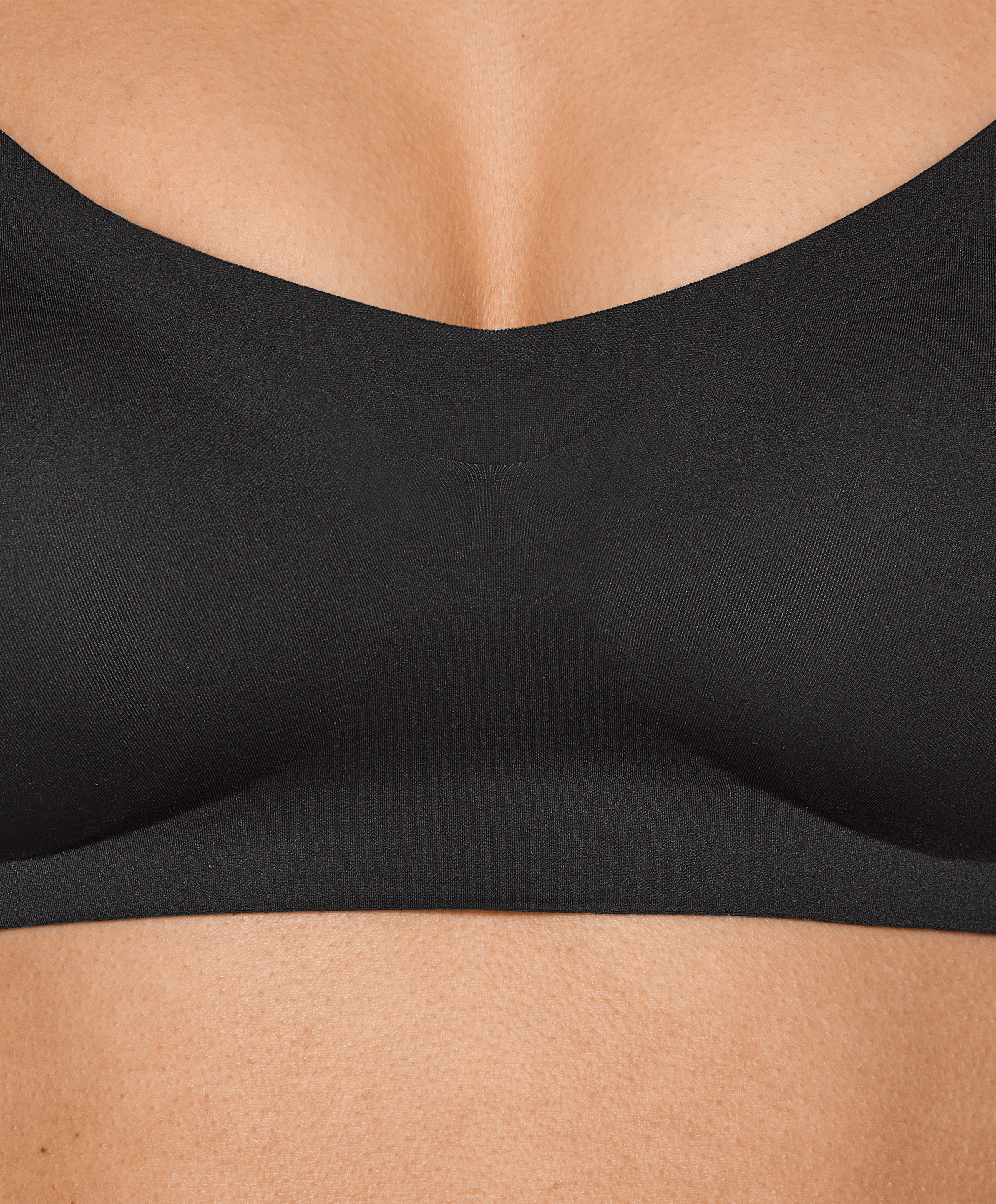 Invisible triangle nursing bra