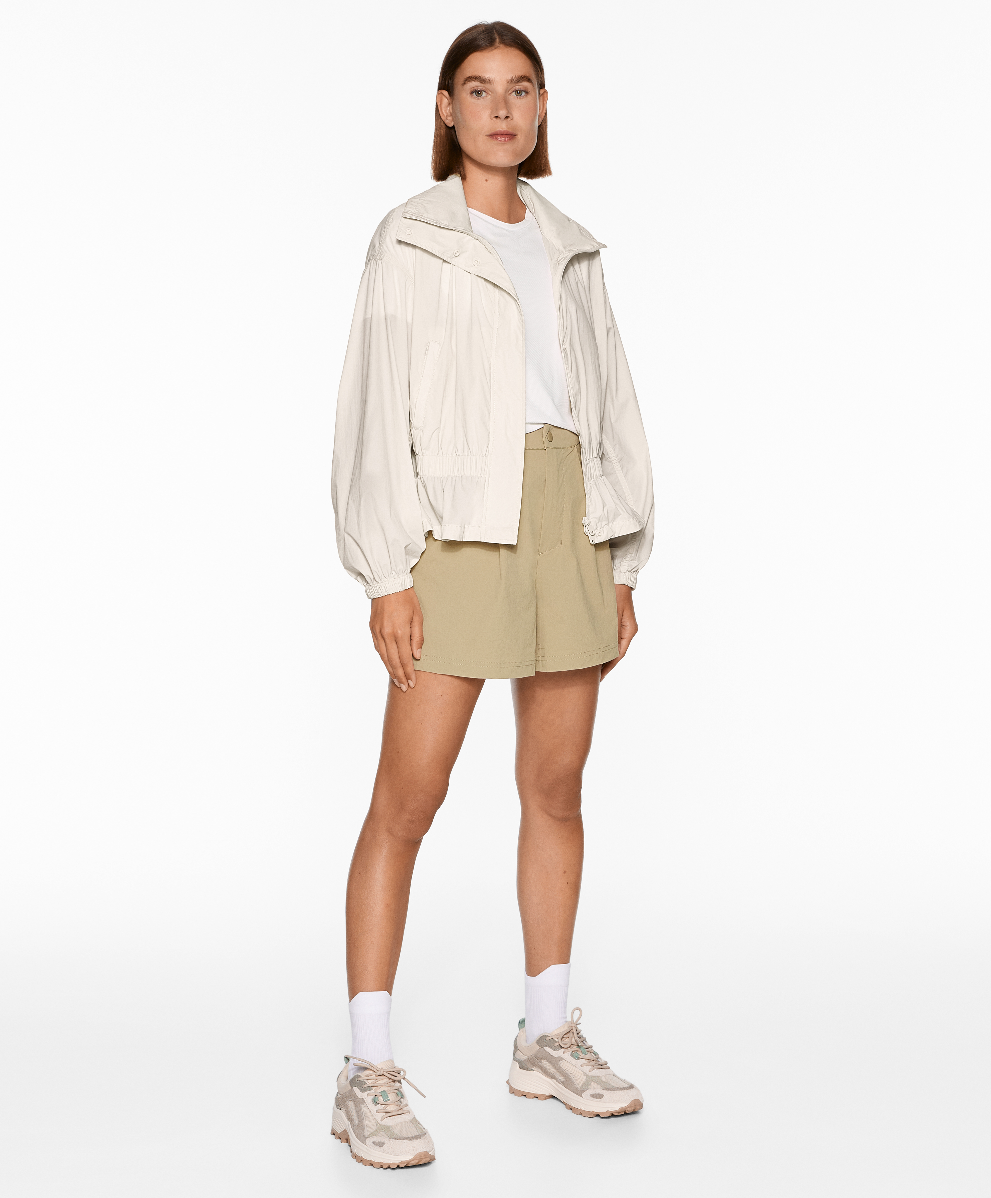 Water-repellent technical jacket