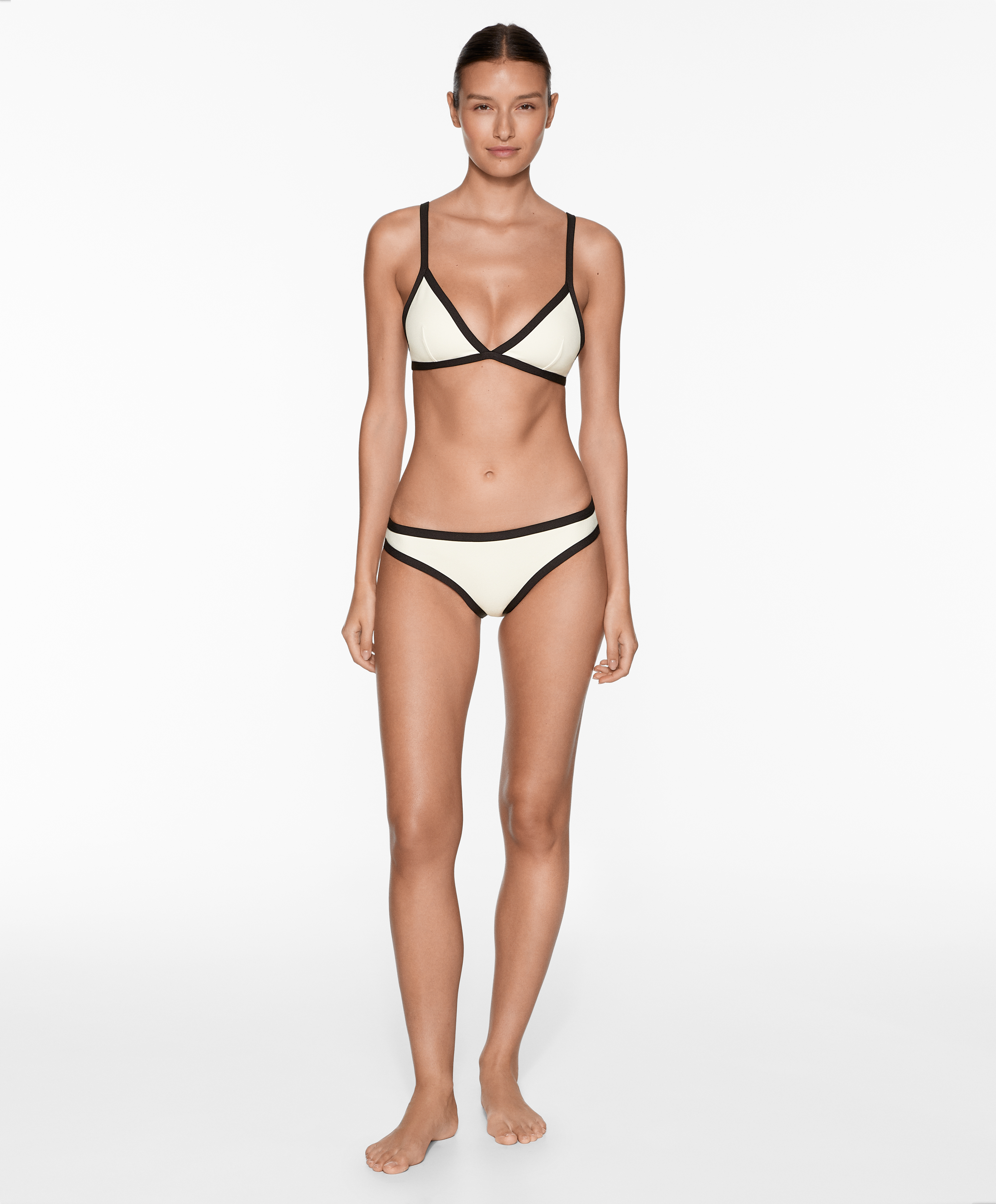 Contrast trim classic bikini briefs